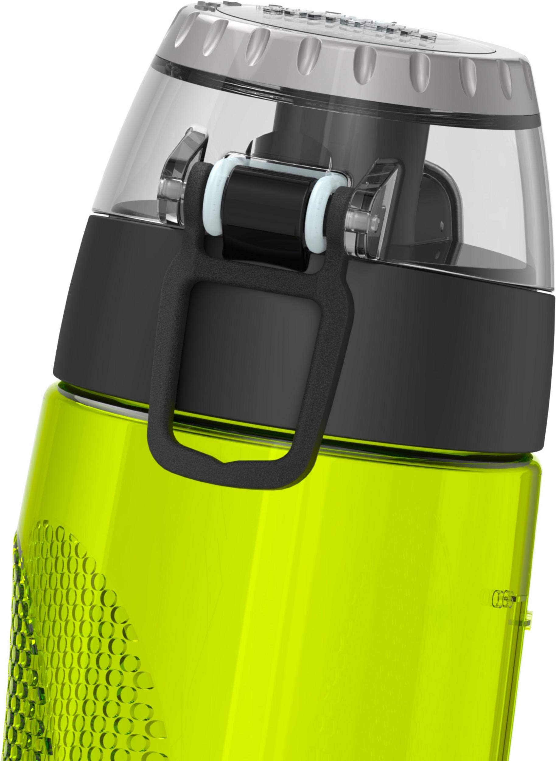 Thermos 24 Ounce Tritan Hydration Bottle With Meter, Lime (Hp4104Lg6)