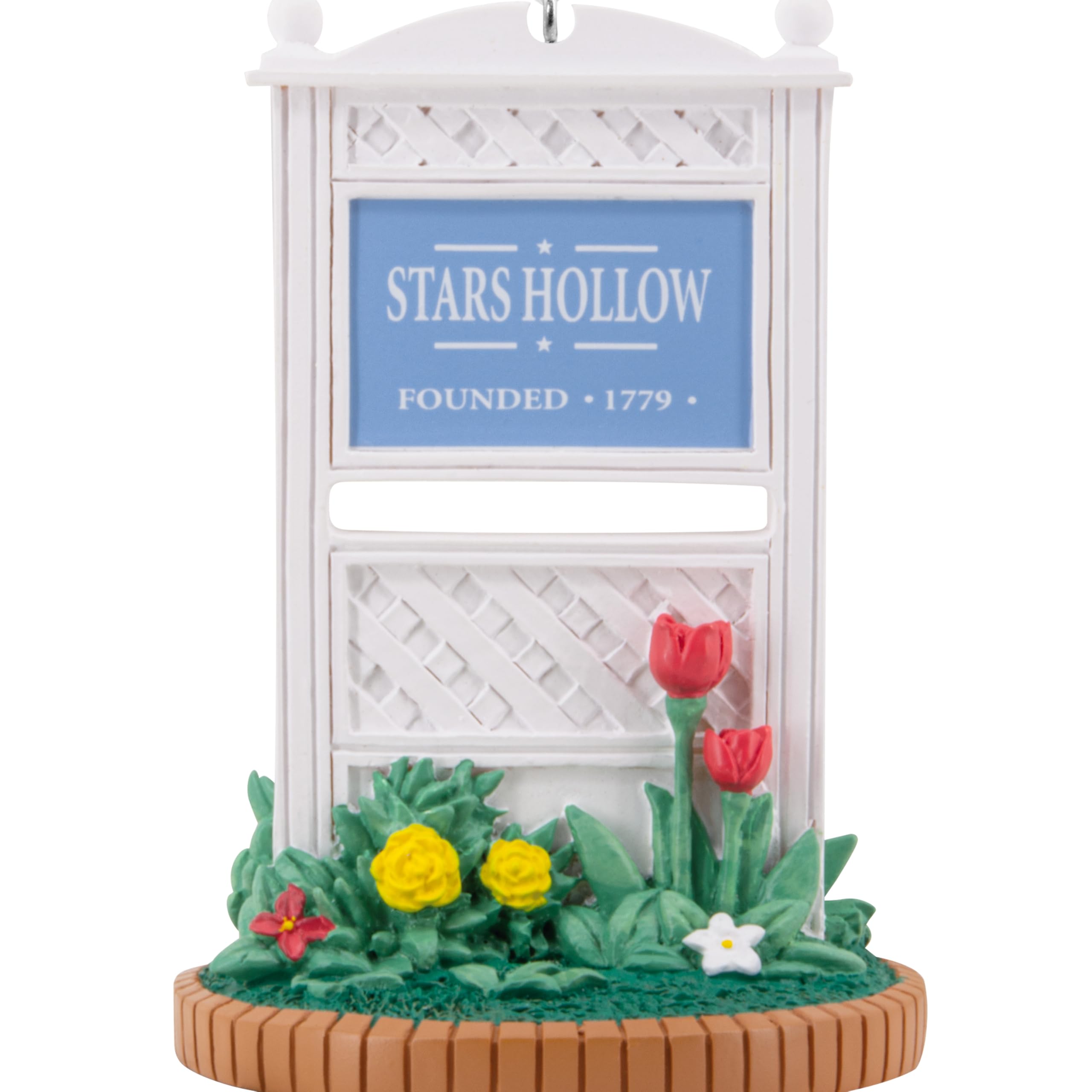 Hallmark Gilmore Girls Stars Hollow Sign Christmas Ornament, TV Show Gifts