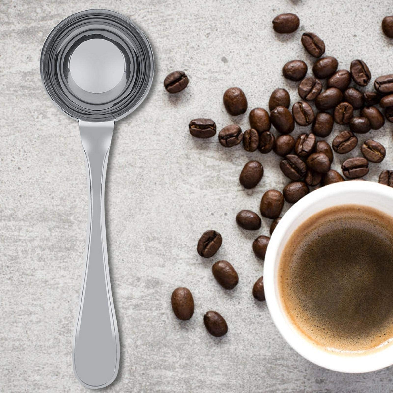 (25Ml) Coffee Scoop Spoon Stainless Steel Coffee Measuring Spoon 1 Tablespoon Long Handle Table Spoon Coffee Spoons For Coffee,