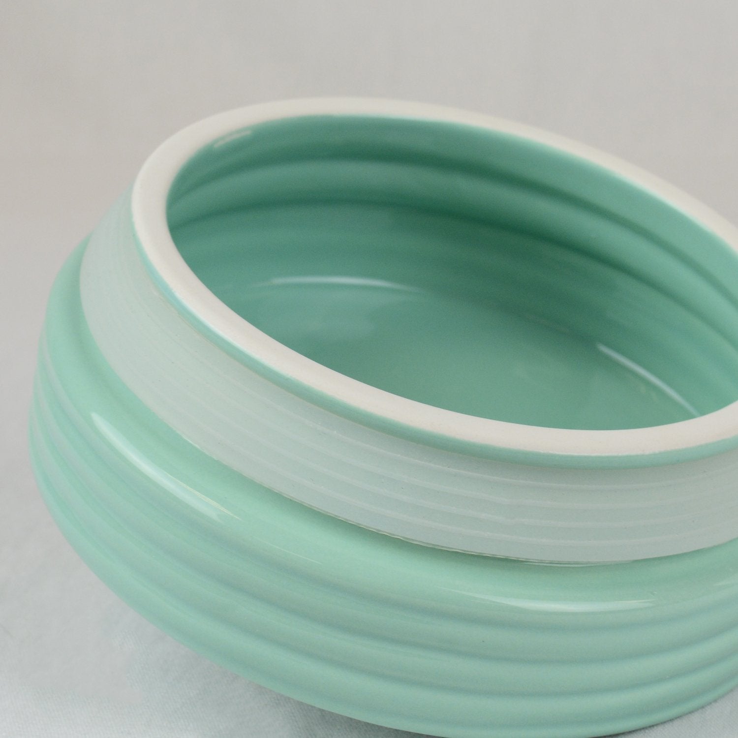 DII Kitchen Accessories Collection Ceramics  Cookie Jar  Aqua