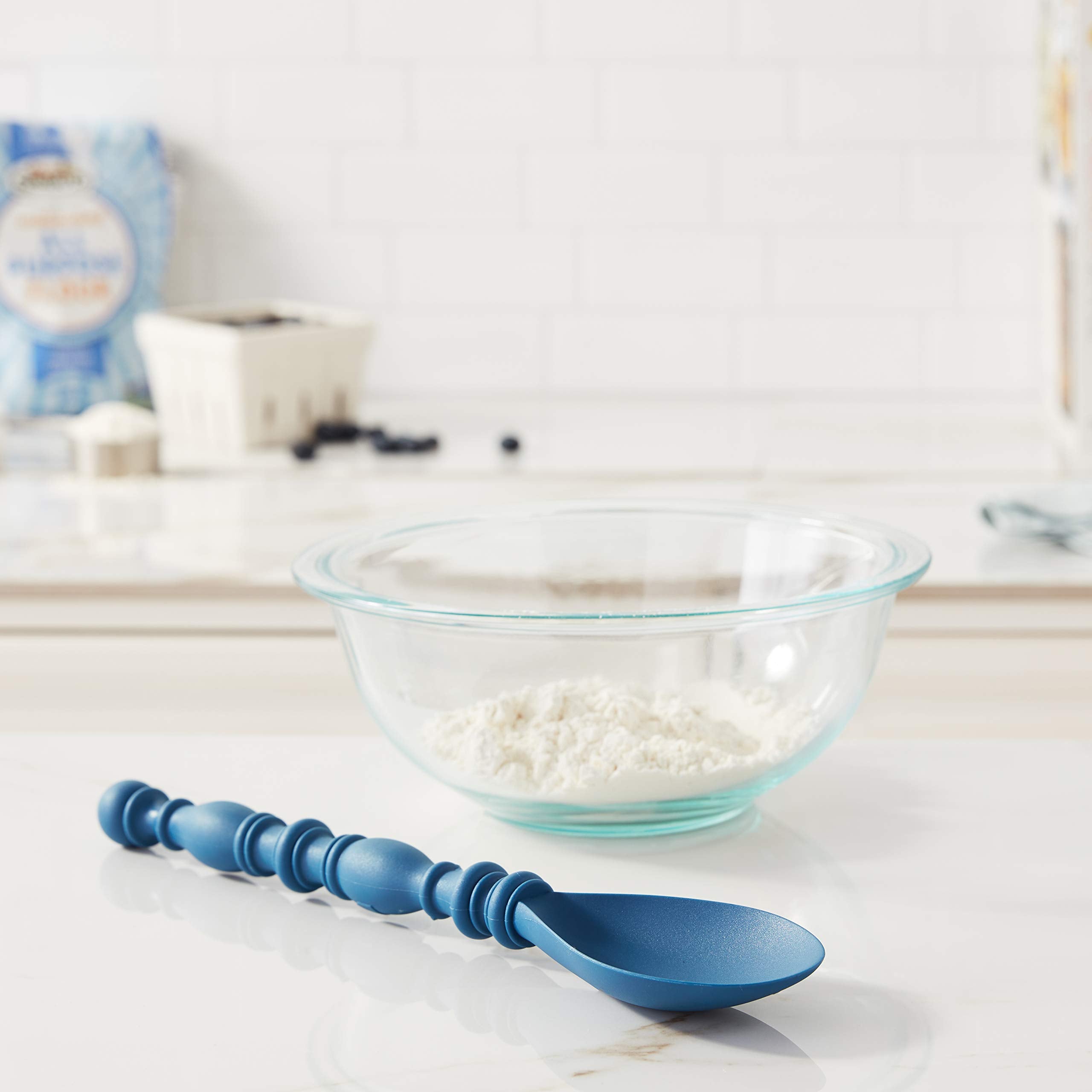 Talisman Designs Mixing Spoon | 12-Inch Long | Innovative Kitchen Prep Tools | Vintage Inspired Utensil Collection | Whimsical T