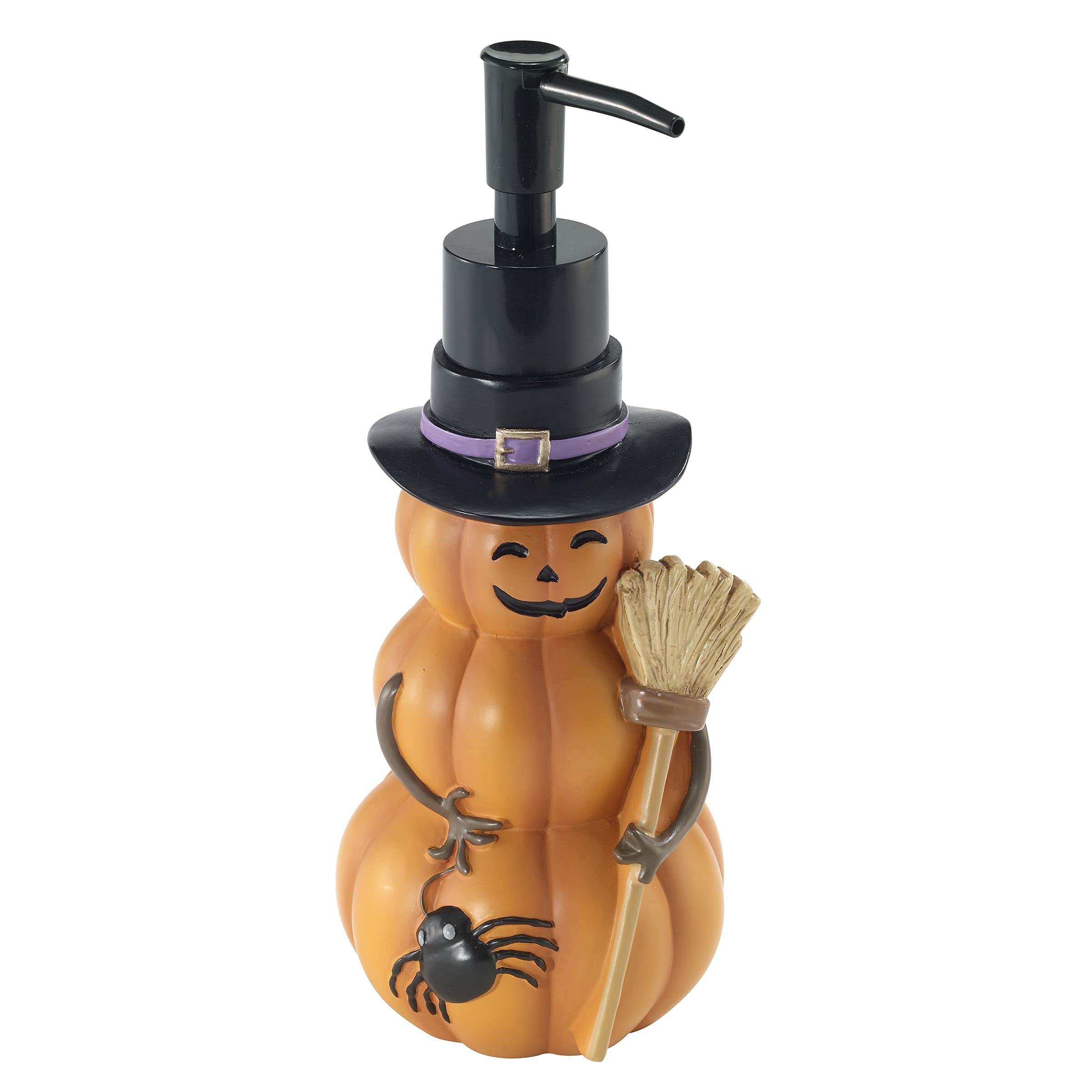 Avanti Linens - Soap Dispenser/Lotion Pump, Guest Bathroom Essentials, Spooky Home Decor (Halloween Collection)