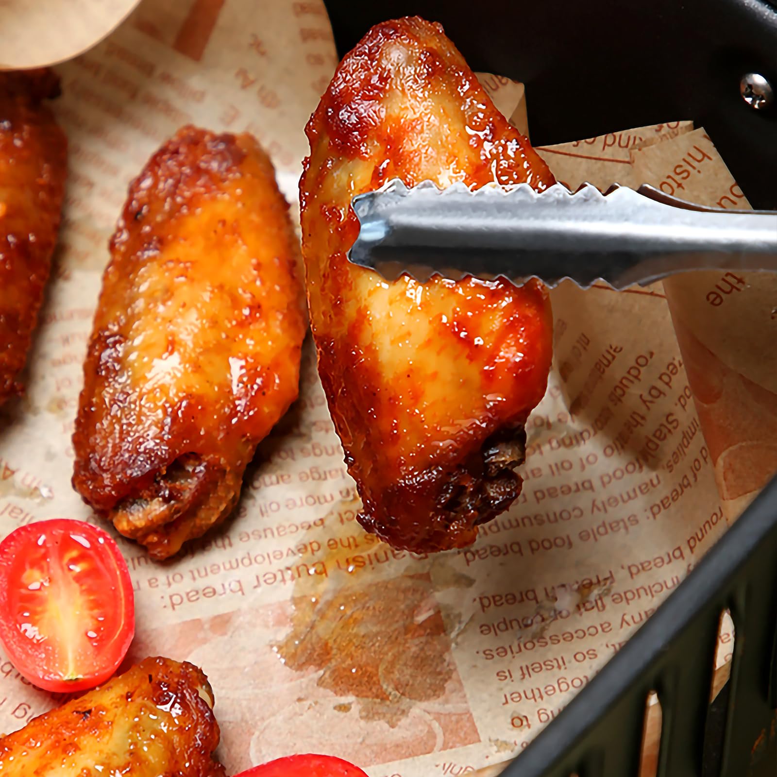 200 Pcs Deli Wax Paper Sheets For Food Basket Liners 10 X 10 Inch Old Newspaper Style Printed Greaseproof Deli Paper For Wrappin