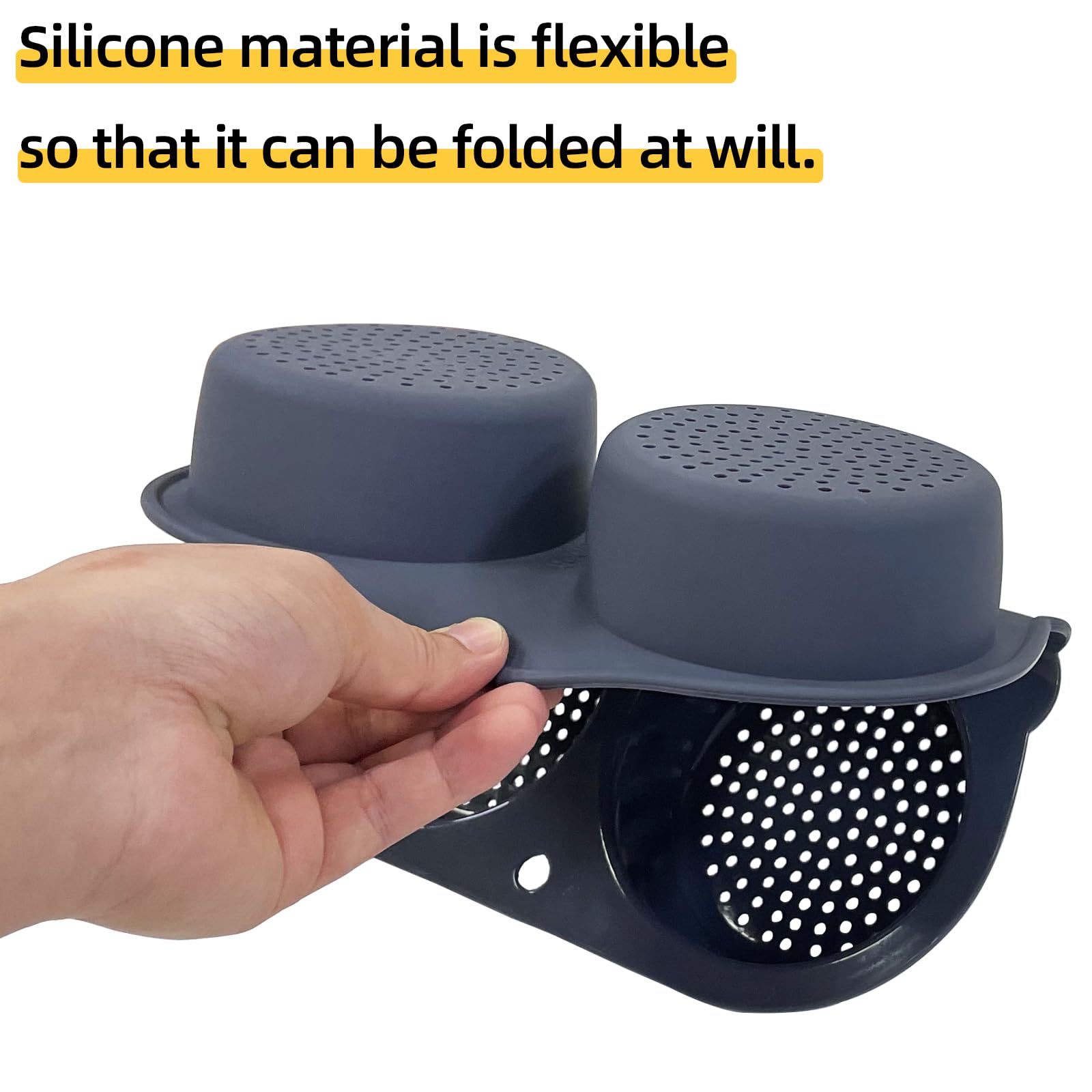 Atrccs Silicone Hamburger Bun Mold 4 Cavity Loaf Pan Non Stick Baking Pannon-Stick Pan Easy To Release Household Silicone Food B