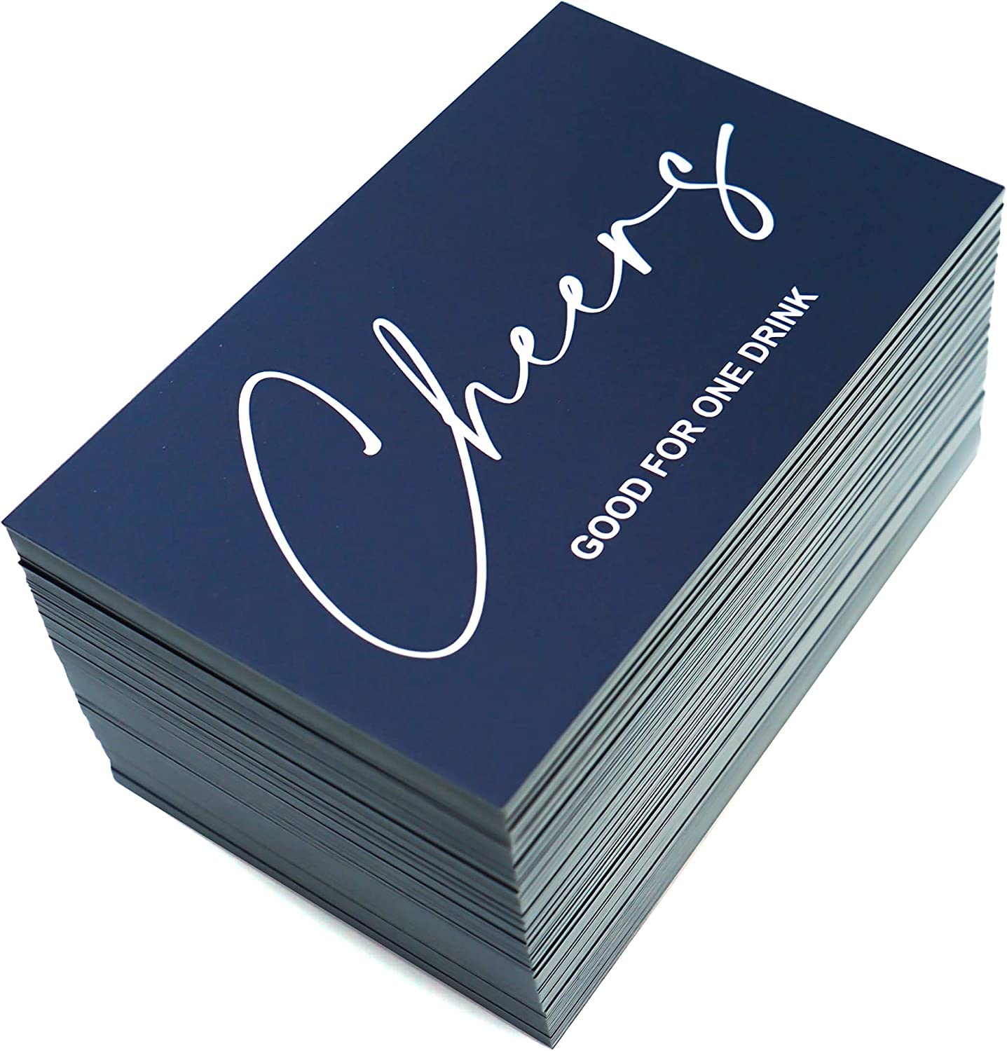RXBC2011 450 Free Drink Tickets Drink Tokens for Party Wedding Halloween Work Event Party Bar  Dark Navy Blue