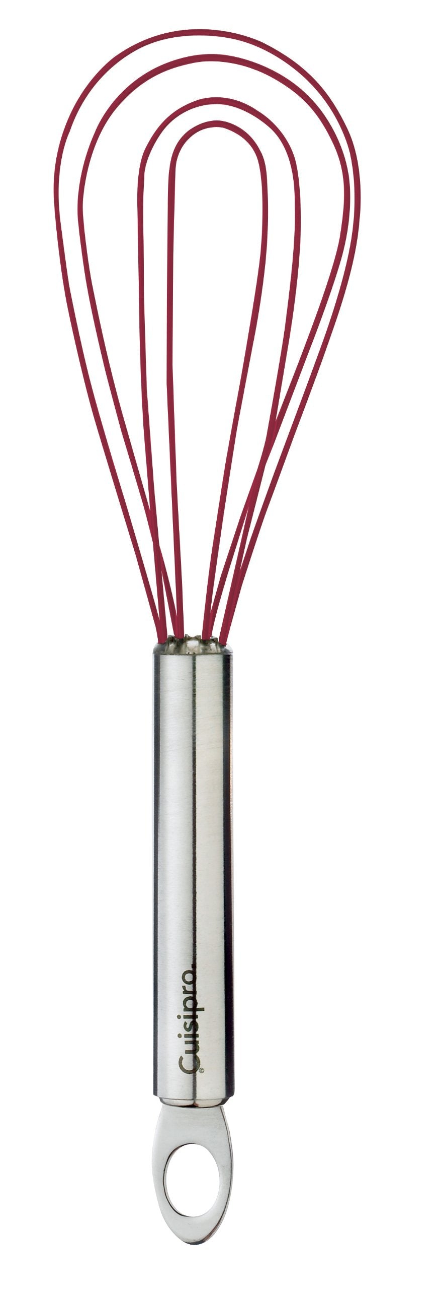Cuisipro 74696805 Flat Whisk, 8 Inch, Red