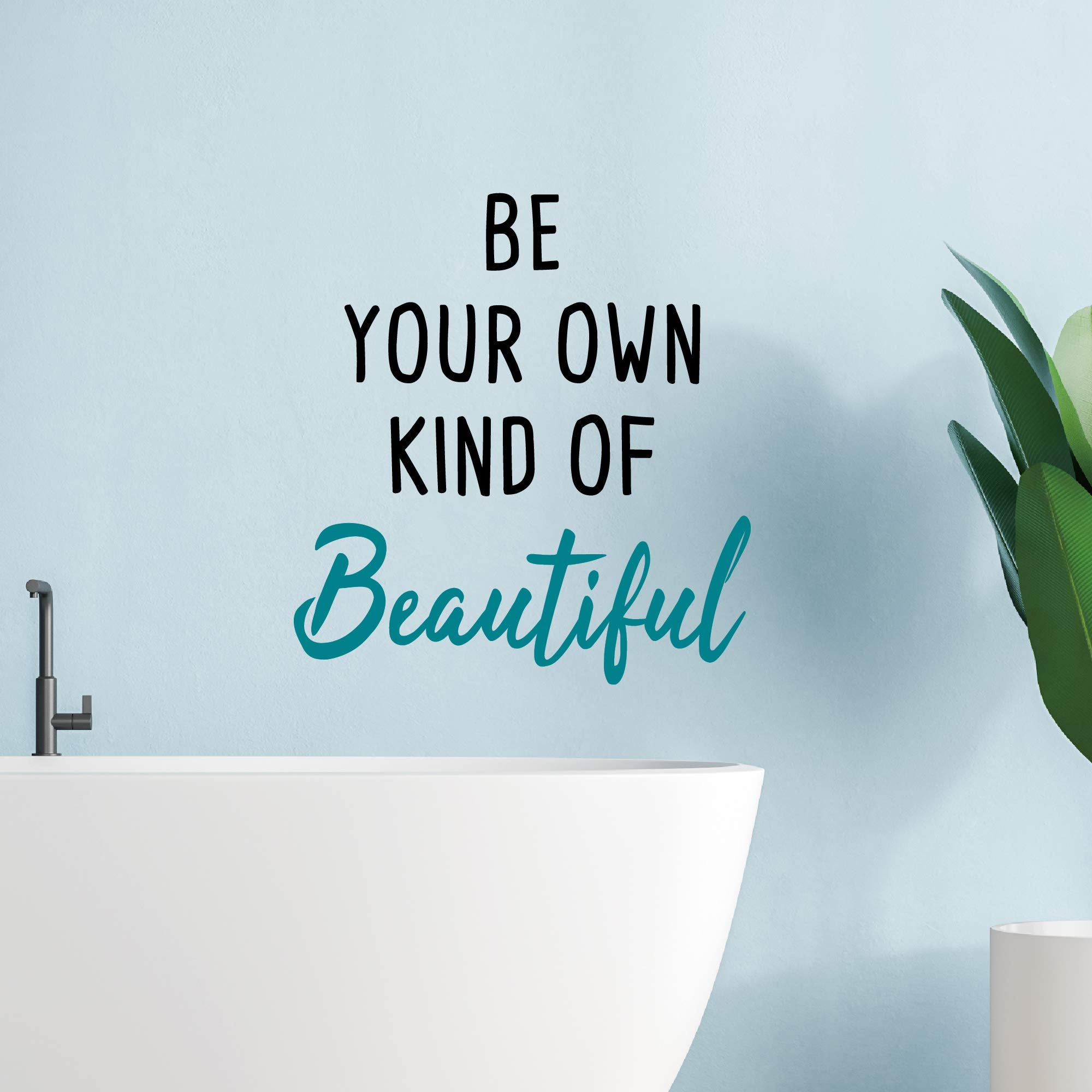 Guliguli Be Kind Of Your Own Beautiful-Inspirational Quotes Wall Decals-Vinyl Stickers For Bedroom Living Room School Office Hom