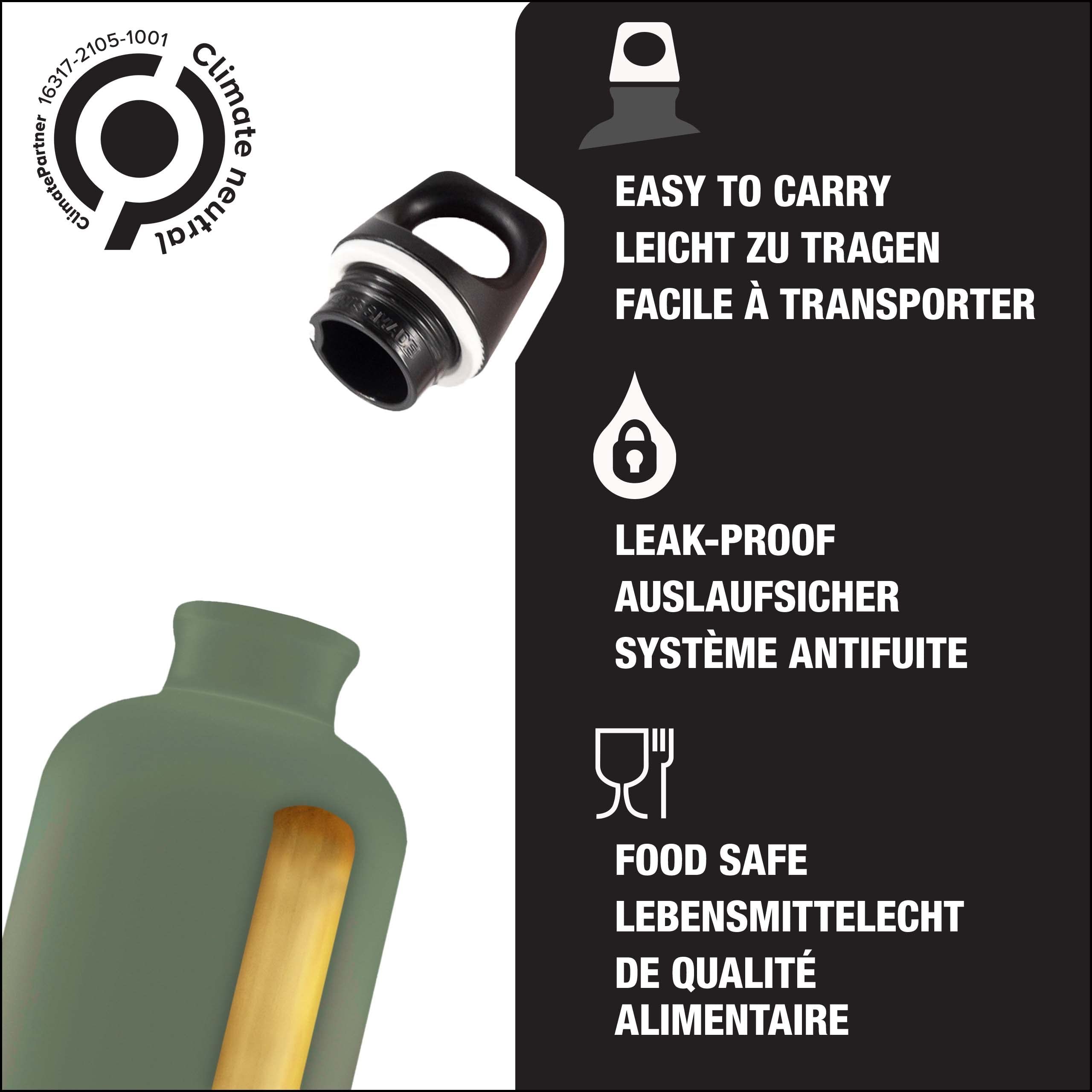 Sigg - Aluminum Water Bottle - Traveller - Made In Switzerland - Carbonated Drinks - Recycled - Bpa-Free - 20Oz / 34Oz