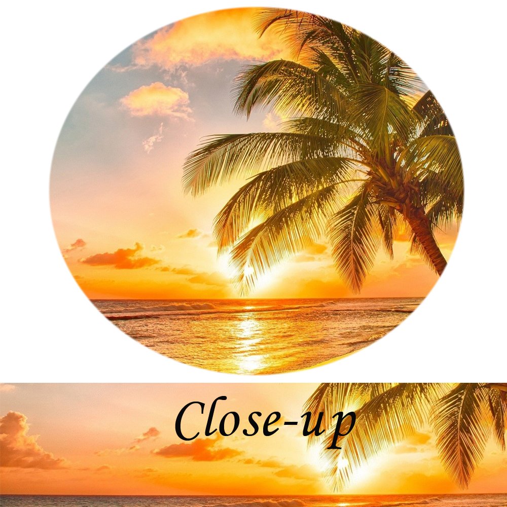 KREATIVE ARTS Canvas Print for Home Decoration - Sunset Seascape Coco Beach Modern Painting Wall Art Picture Print on Canvas Framed and Ready to Hang 20''x30''