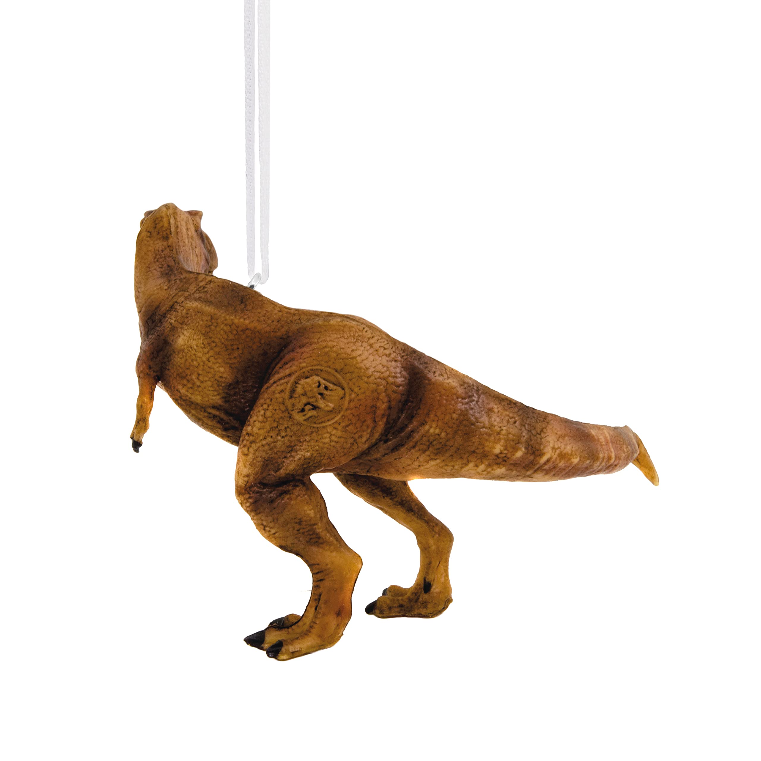 Hallmark Jurassic World T-Rex Christmas Ornament, Plastic, 0002HCM8016, Jurassic World T-rex Design