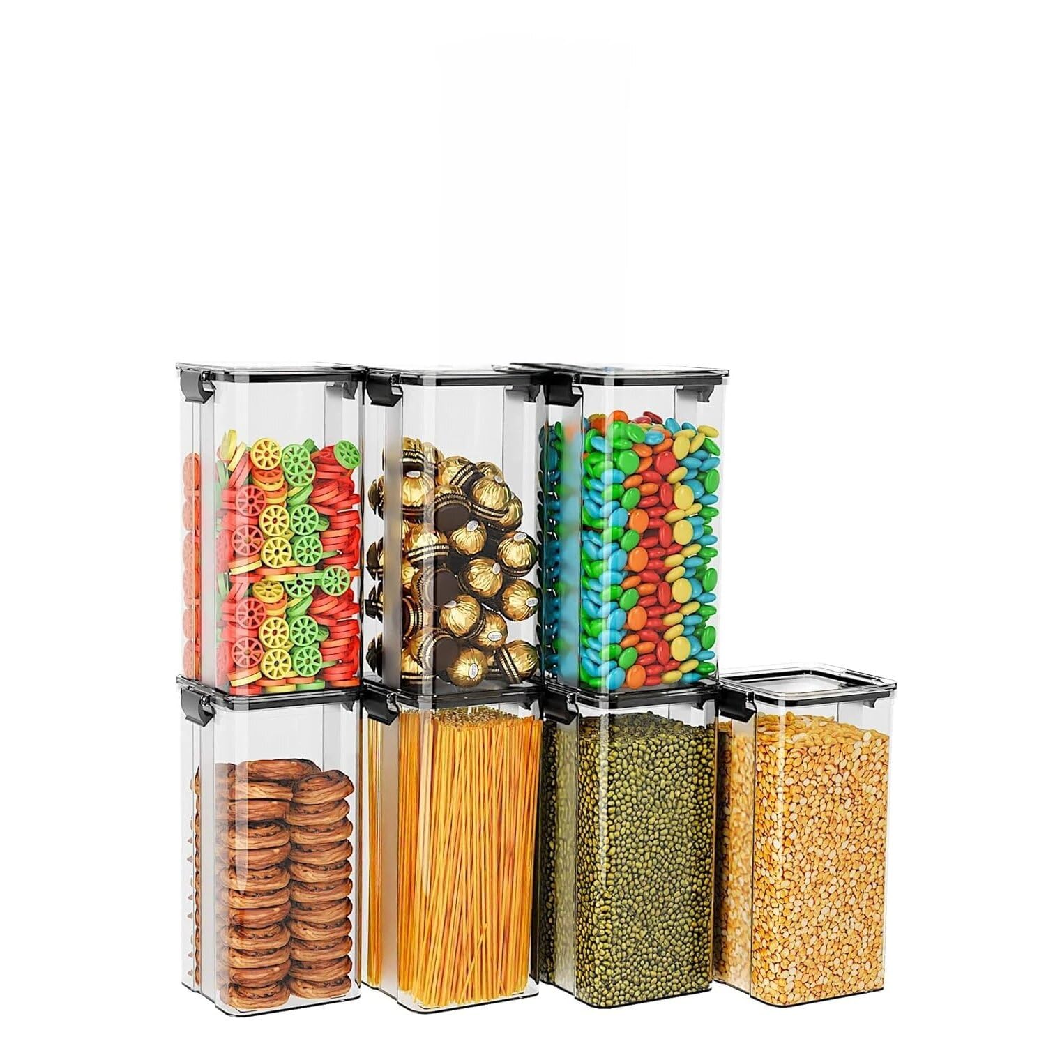 Air Tight Containers For Kitchen Storage Set, Container For Kitchen Storage Set, Kitchen Organizer And Kitchen Accessories Items