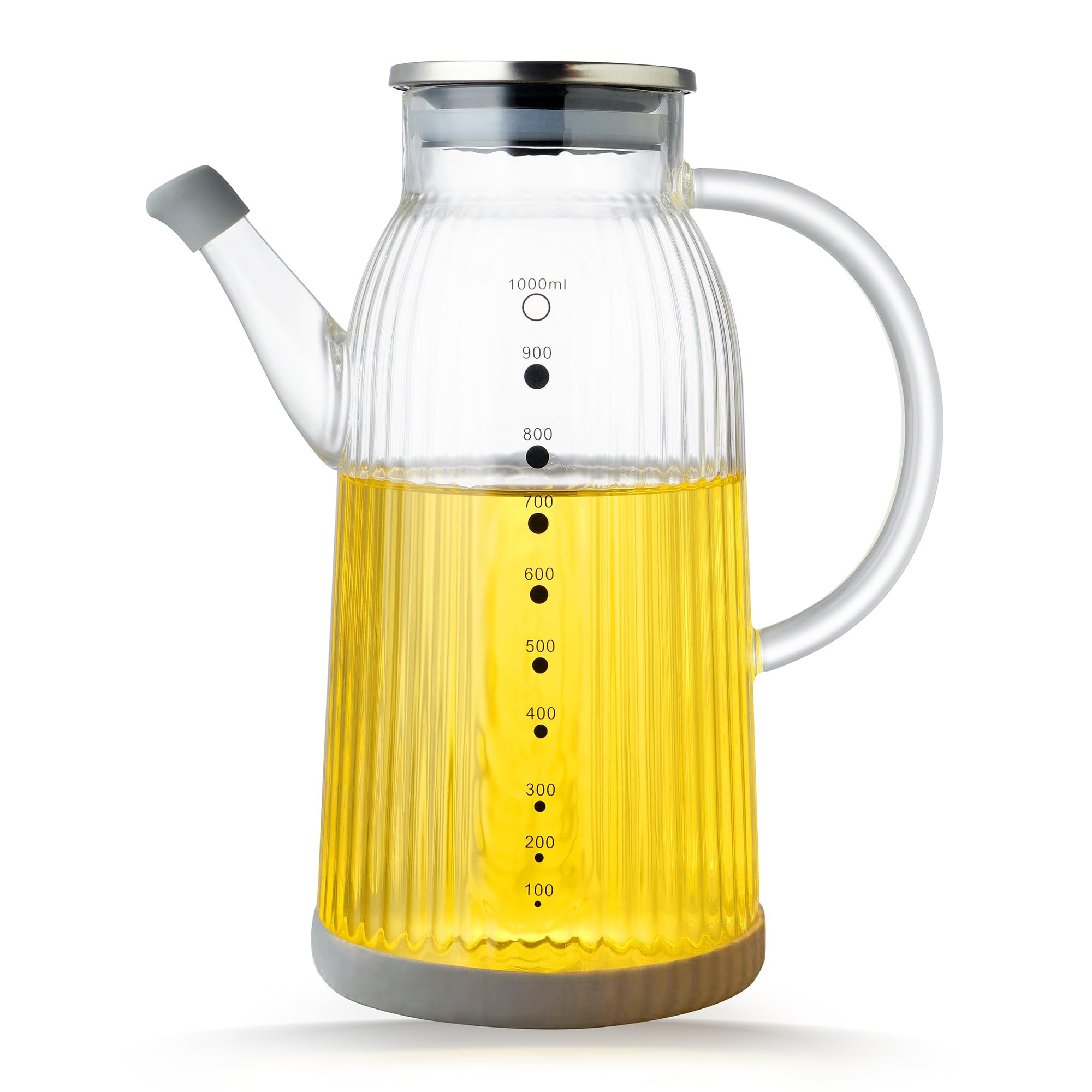 adashinHoo 1000ml Olive Oil Vinegar Syrups Bottle Dispenser (34 Oz)