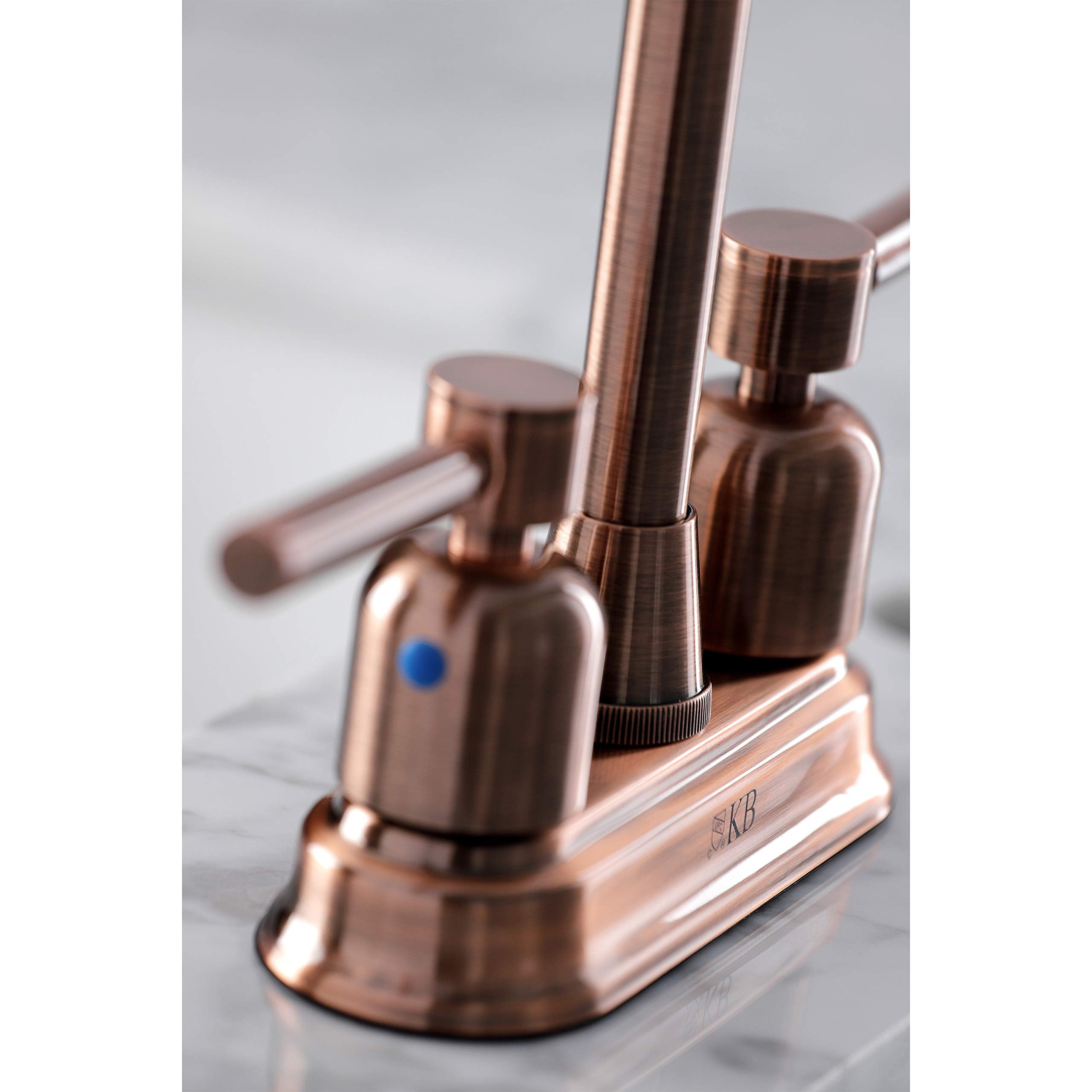 Kingston Brass Kb849Dlac Concord Bar Faucet, Antique Copper
