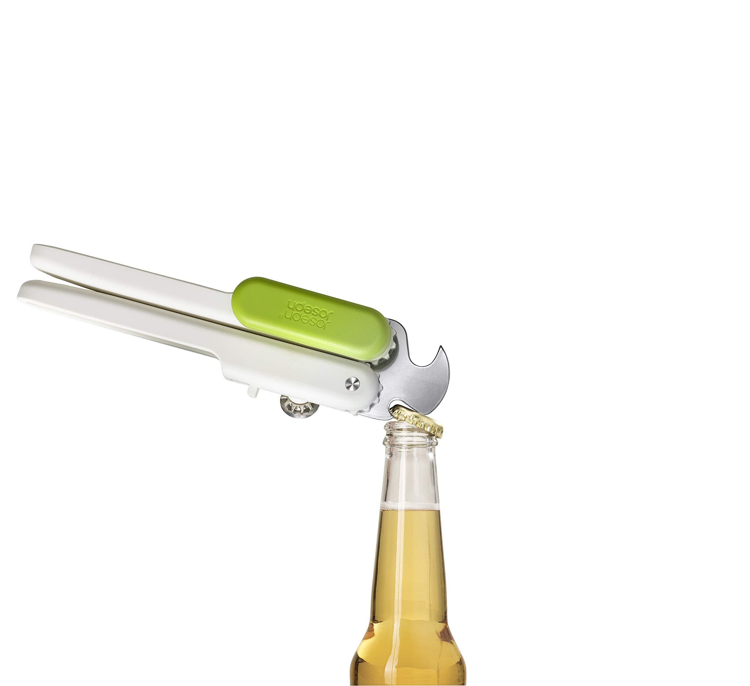 Joseph Joseph Pivot 3-In-1 Can Opener, One Size, White/Green