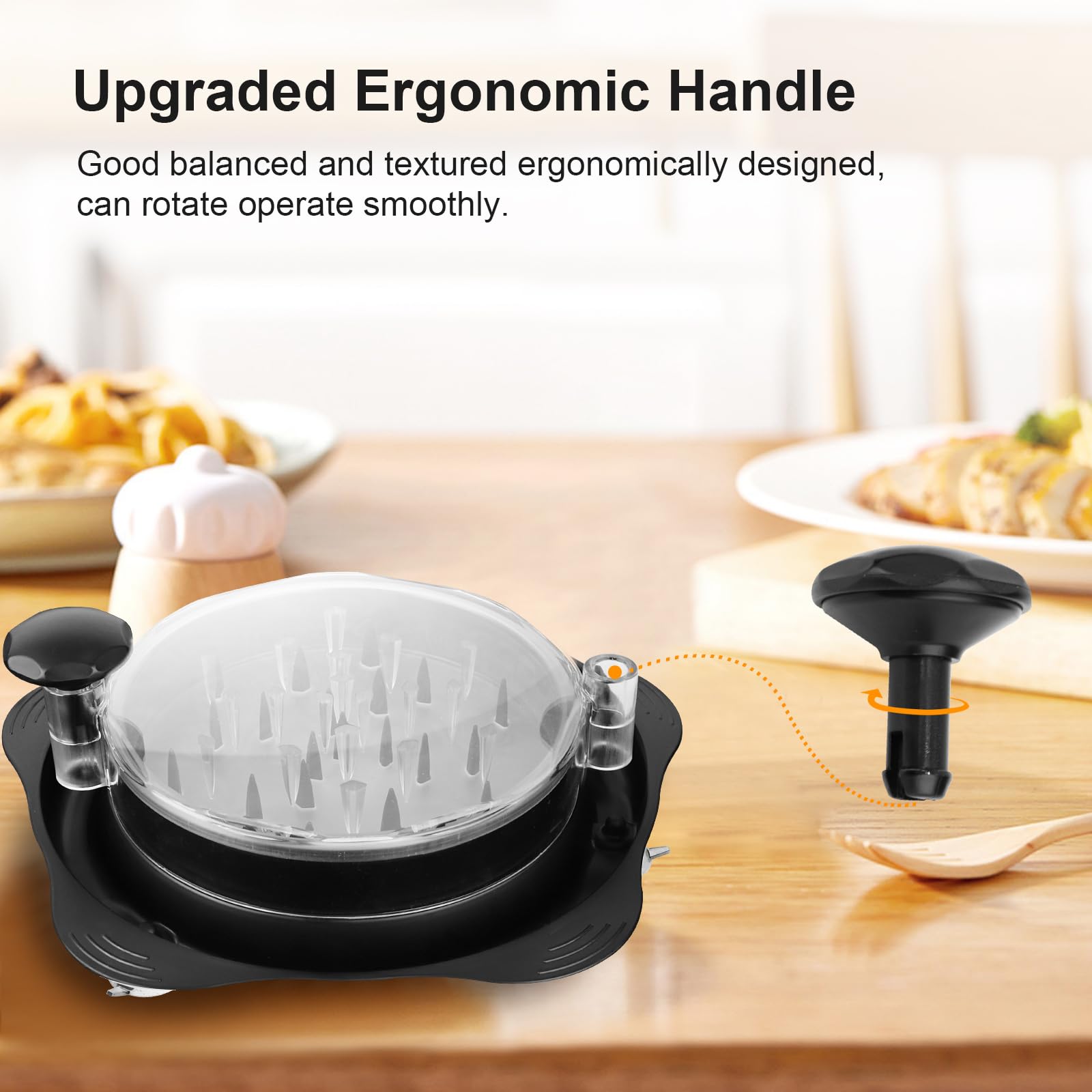 4Th Generation Chicken Shredder Tool Twist Large Meat Shredder Tool Twist 11Inch Chicken Breast Shredder Machine Chicken Grinder