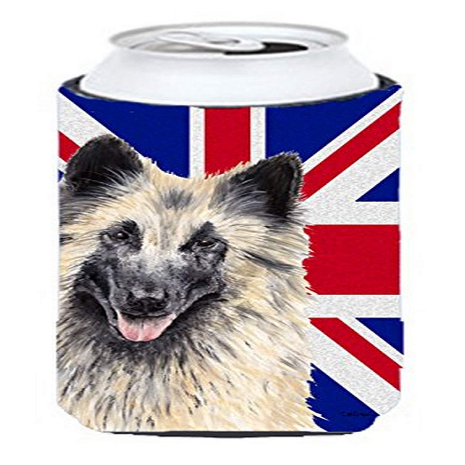 Caroline'S Treasures Sc9849Tbc Belgian Tervuren With English Union Jack British Flag Tall Boy Hugger Can Cooler Sleeve Hugger Ma