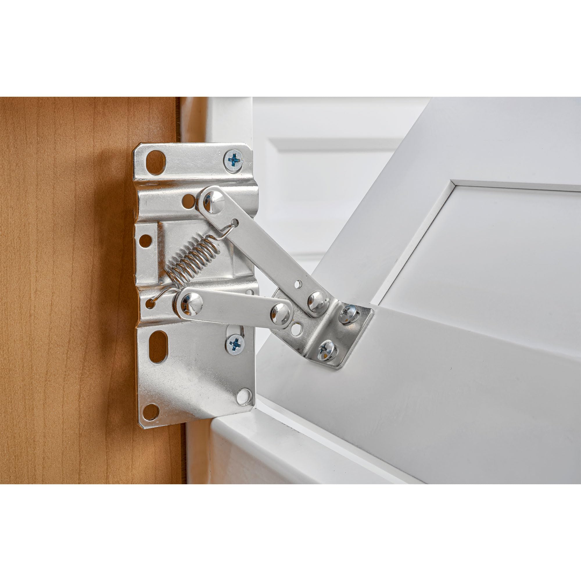 Rev-A-Shelf 19'' Slim Tip-Out Sink Tray For Kitchen And Bathroom Base Cabinets, Large Pull Out Stainless Steel Storage Organizer