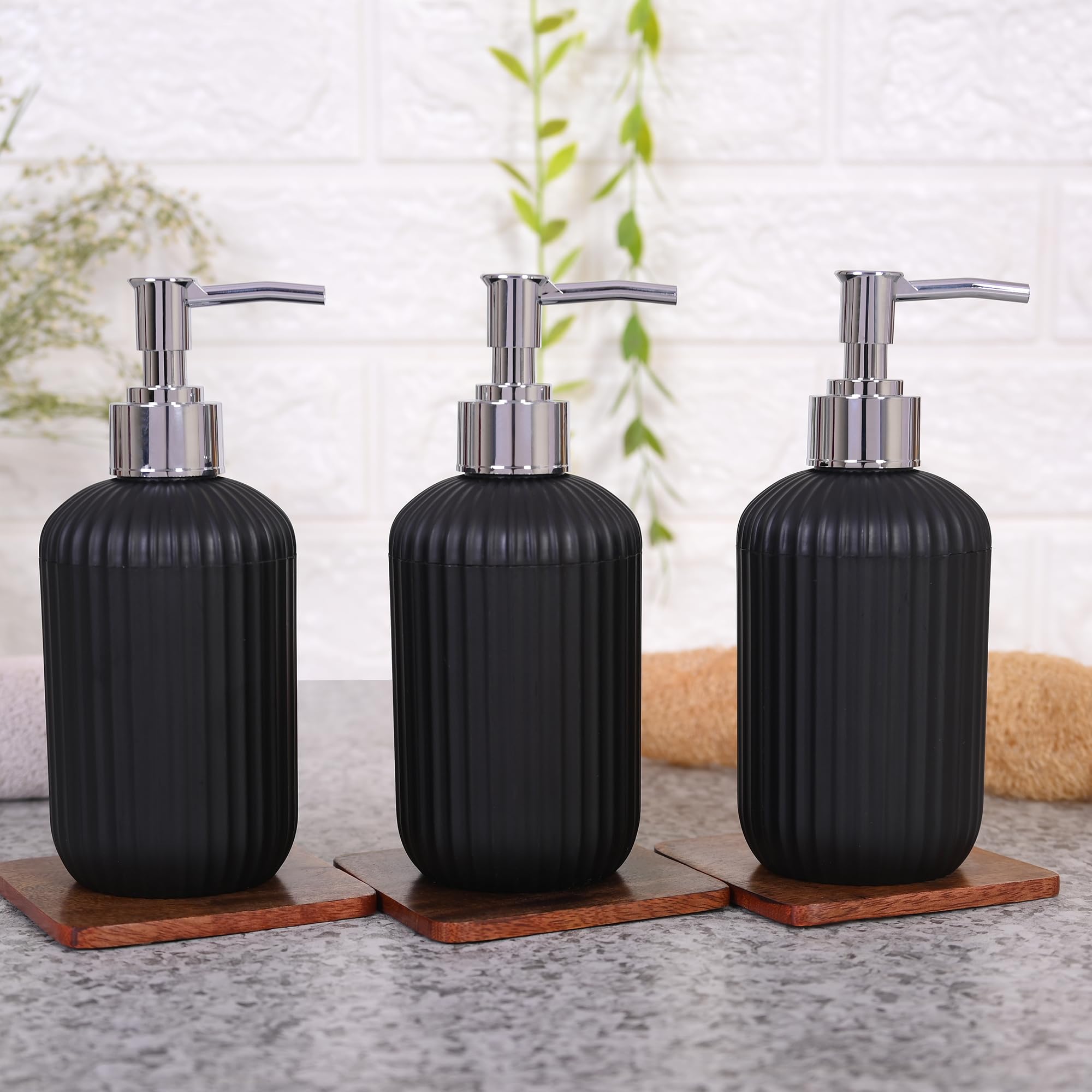 Shenron Liquid Retro Dispenser, Kitchen Dish Dispenser With Plastic Pump, Hand Soap Dispenser For Conditioner, Essential Oil, Lo