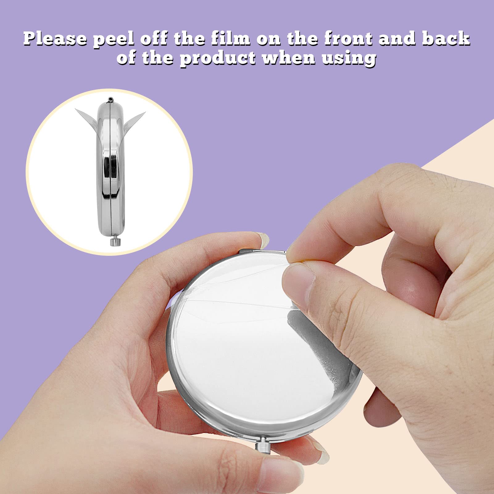 18th Birthday Gift for 18 Years Old Girls  Happy 18th Birthday Gift for Sister Niece Daughter Bestie  Folding Makeup Mirror for Her  Present Idea for Girls Turning 18 Years Old  18th Bday Gift for Her
