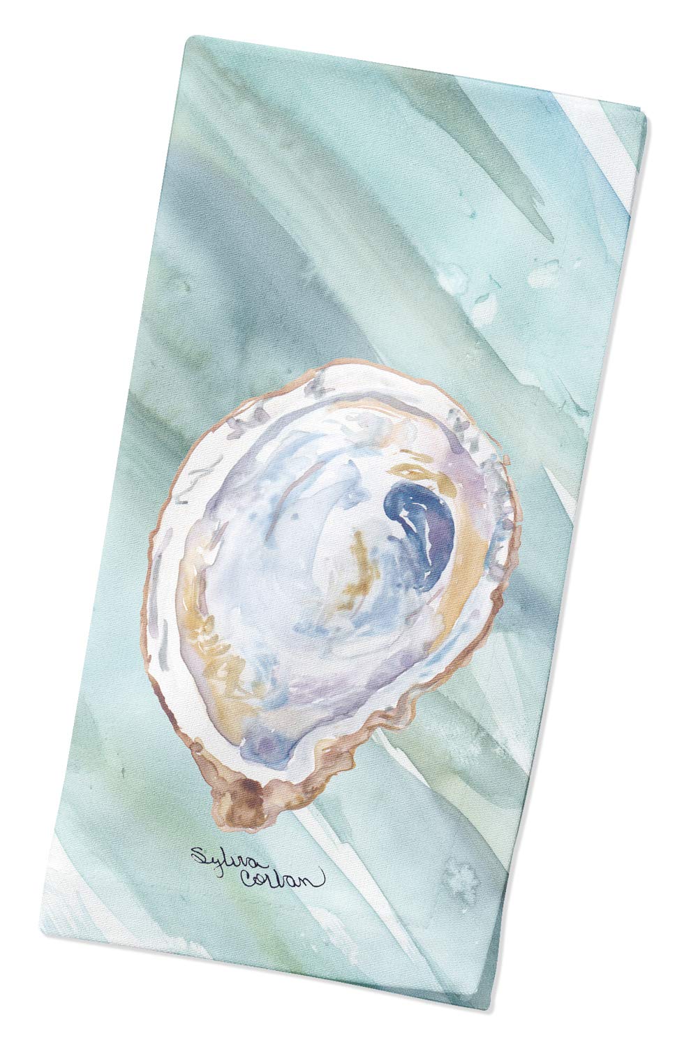 Oyster #2 on Blue Napkin SC2049NAP