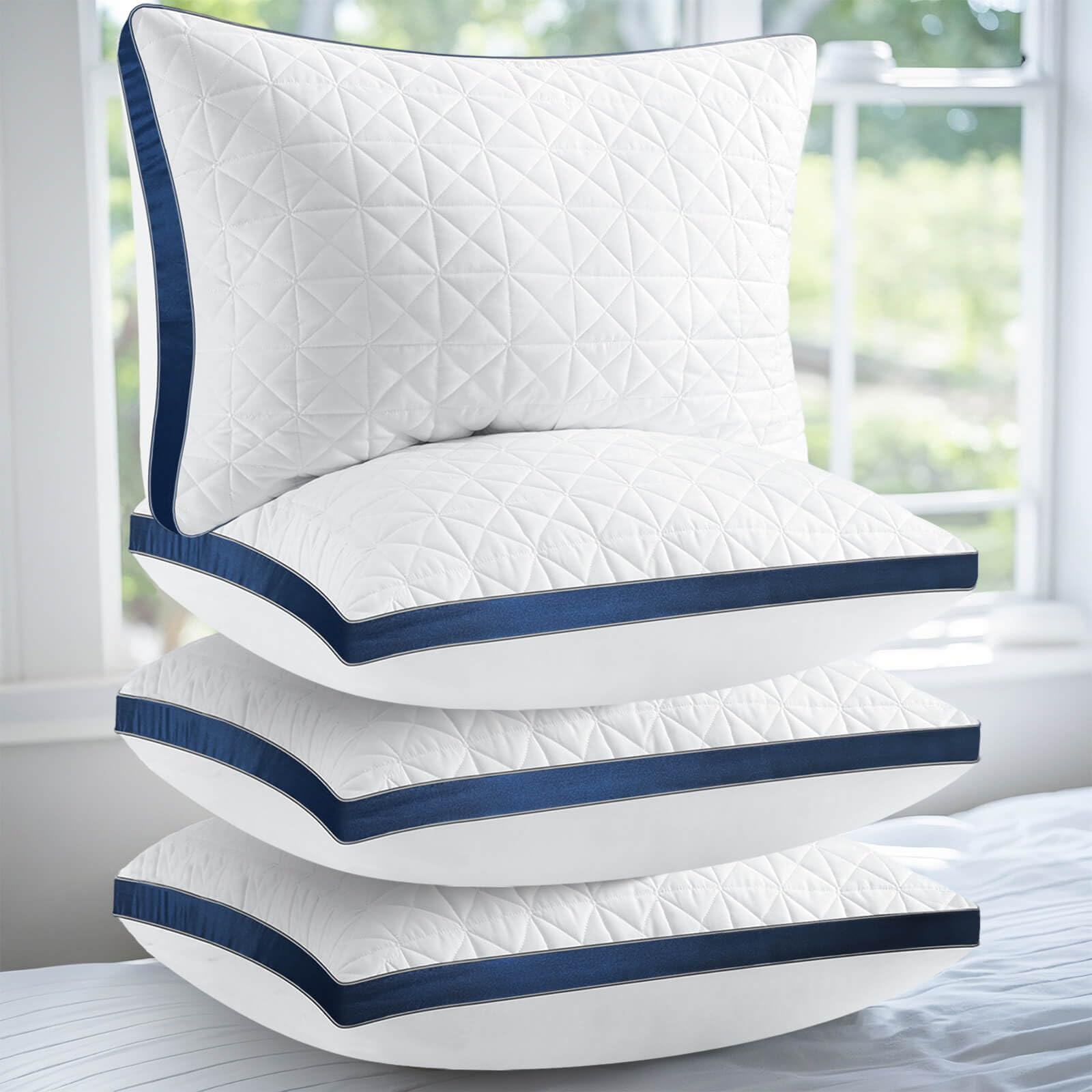 Slybear Pillows King Size 4 Pack