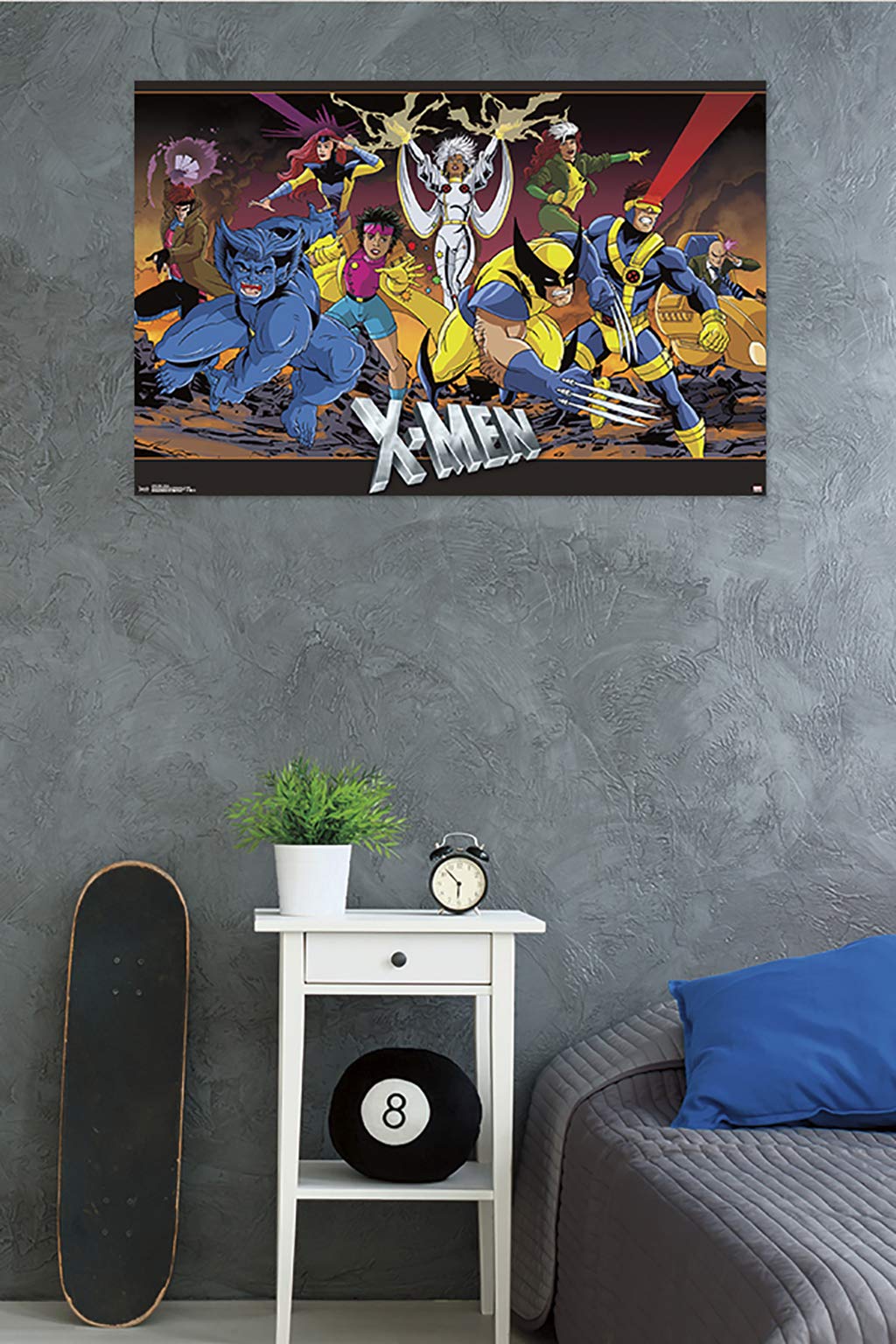 Trends International Marvel Comics - The X-Men - Group Wall Poster, 22.375'' X 34'', Poster & Mount Bundle