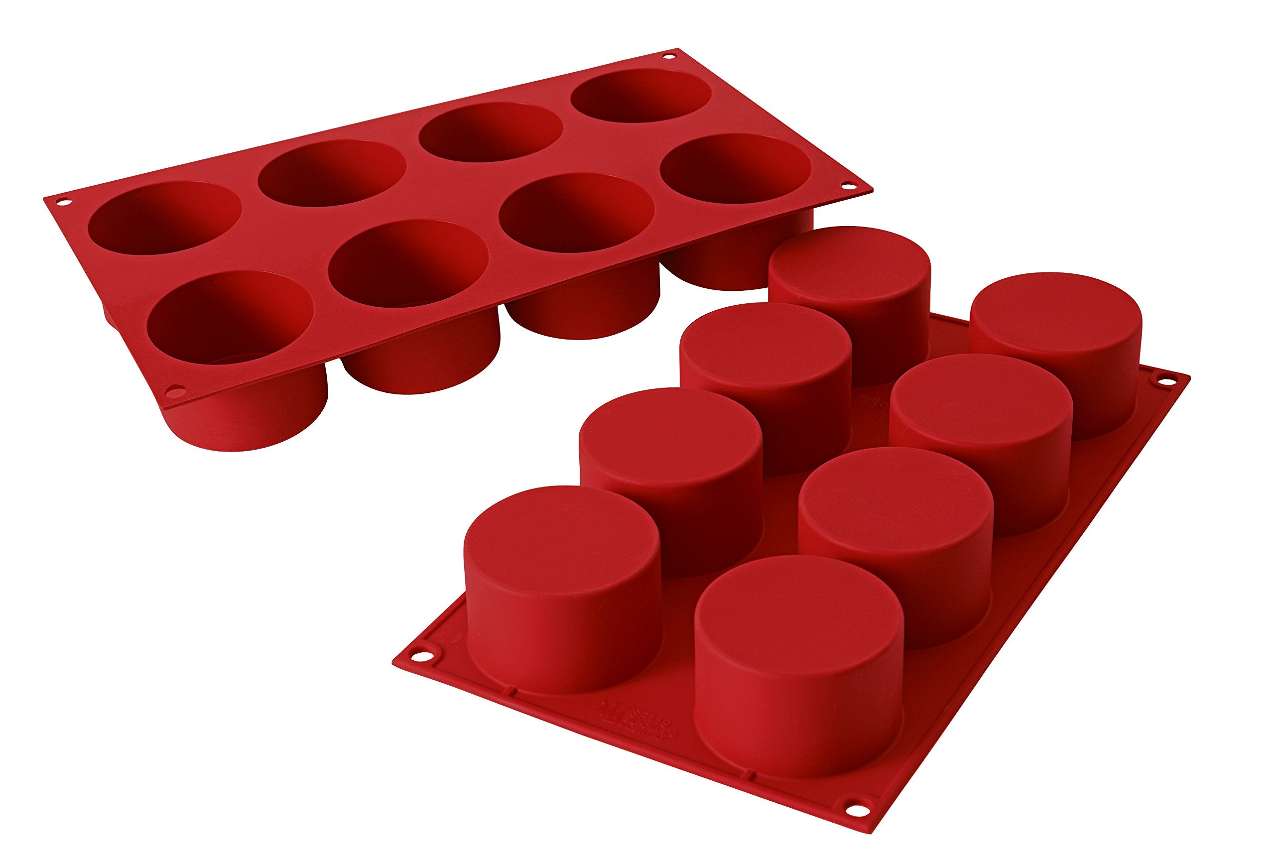 Silikomart Silicone Classic Collection Mold Shapes, Cylinder, Extra Large