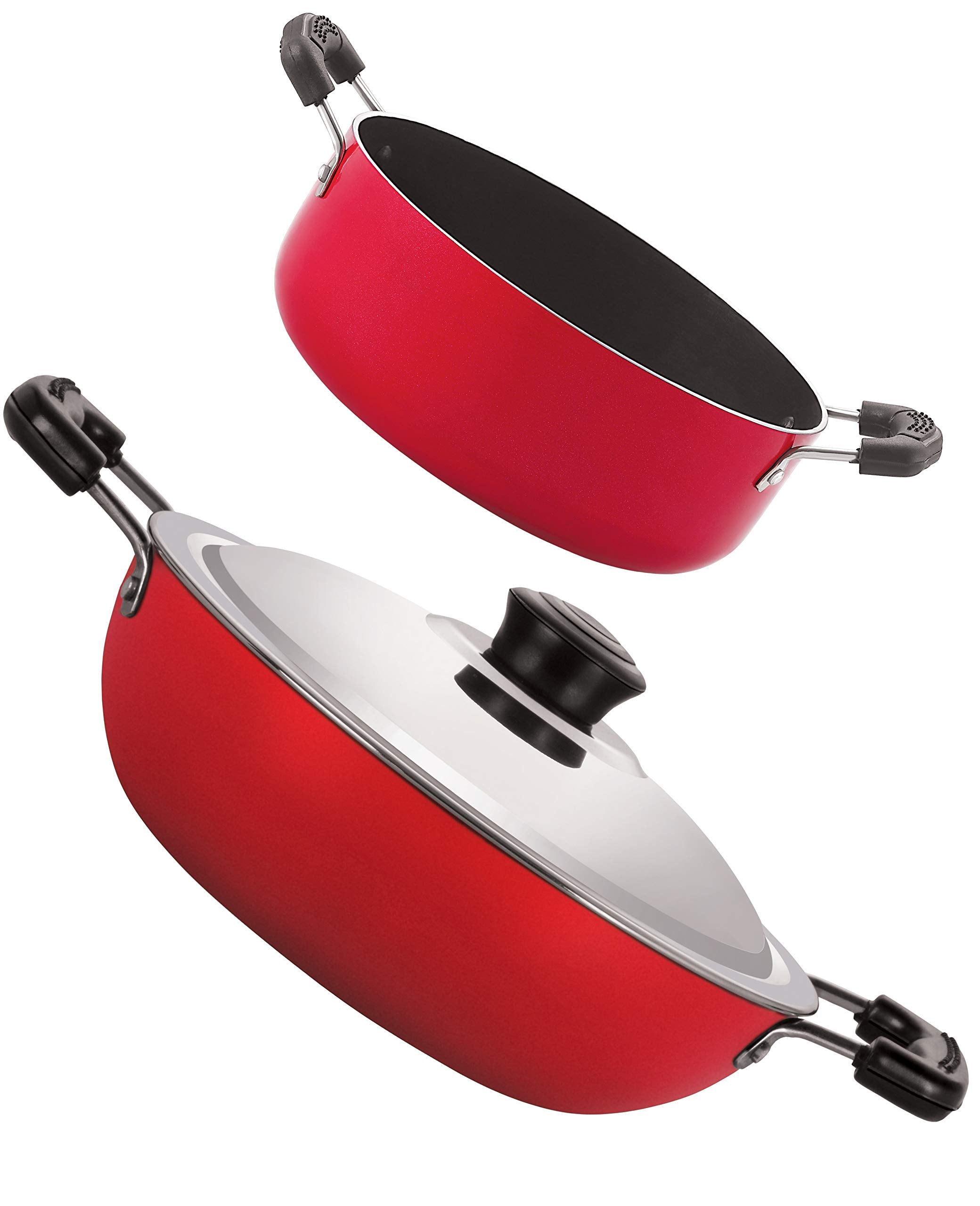 Nirlon NonStick Aluminium Gas Compatible Kitchenware Item Set, 2 Piece Set