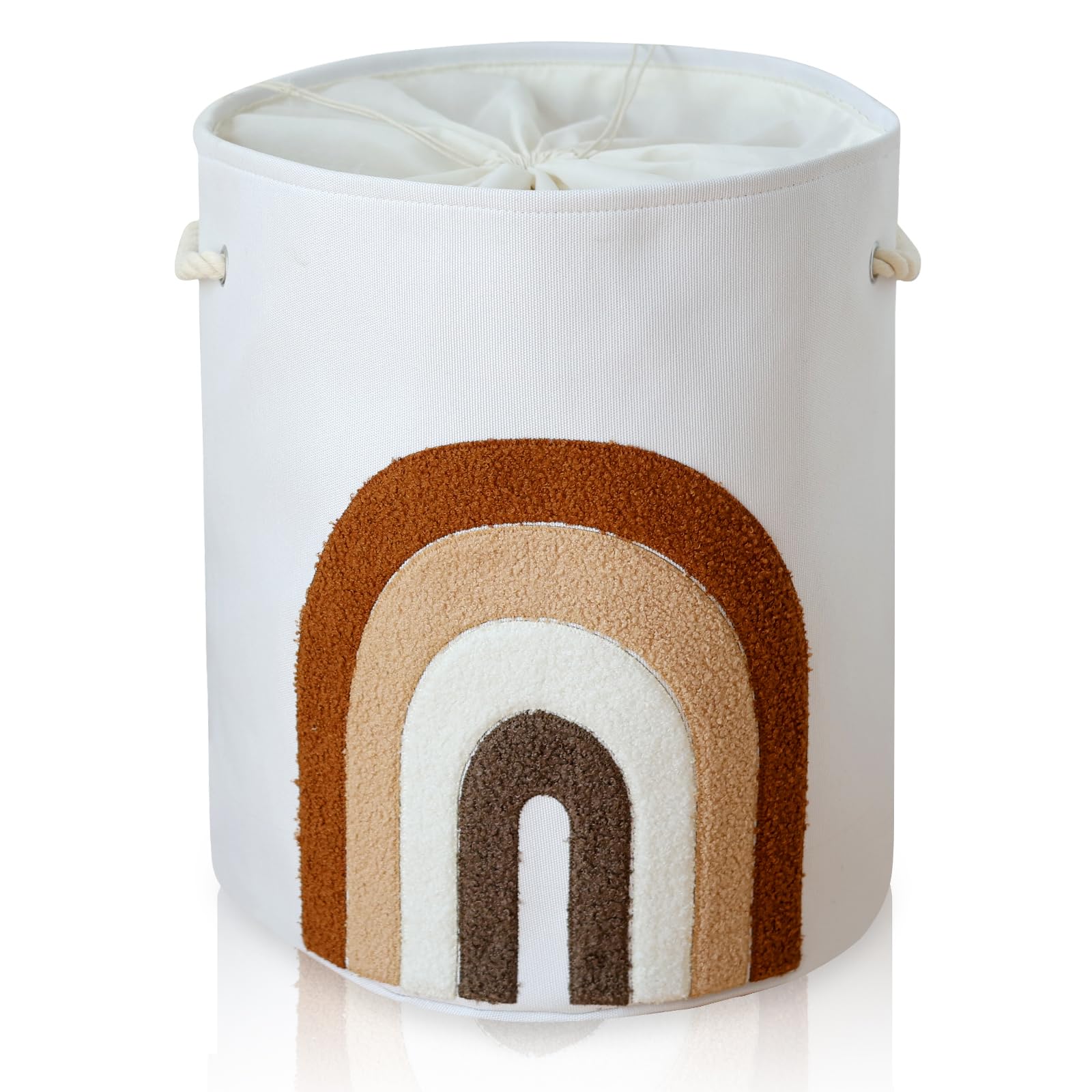 Inough Large Laundry Basket Tall Baskets Storage For Dirty Clothes, Toys Storage Bin Baby Hamper 58L Clothes Hampers Blanket Bas