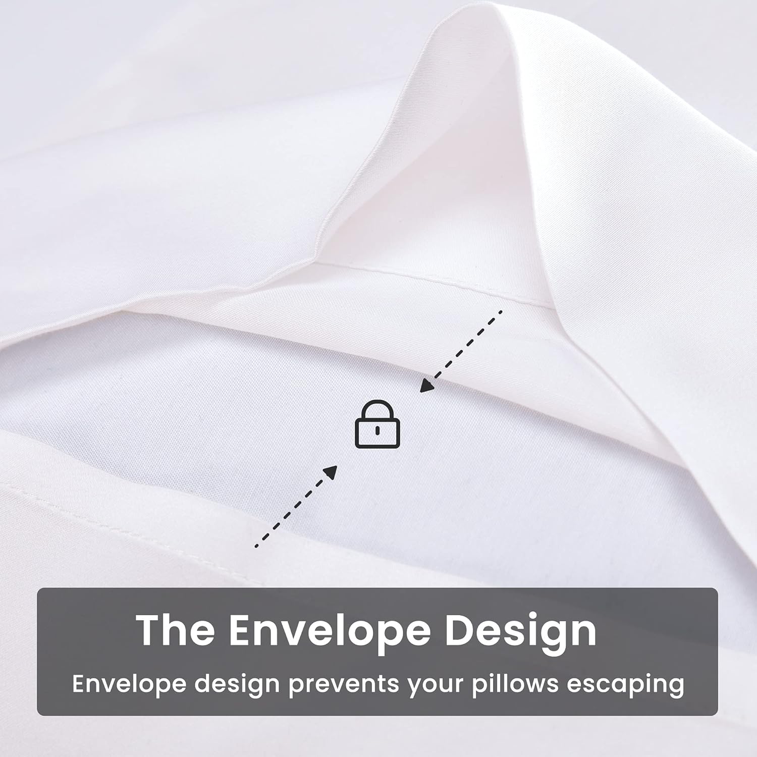100% Rayon Bamboo Pillowcase Set of 2 Pack
