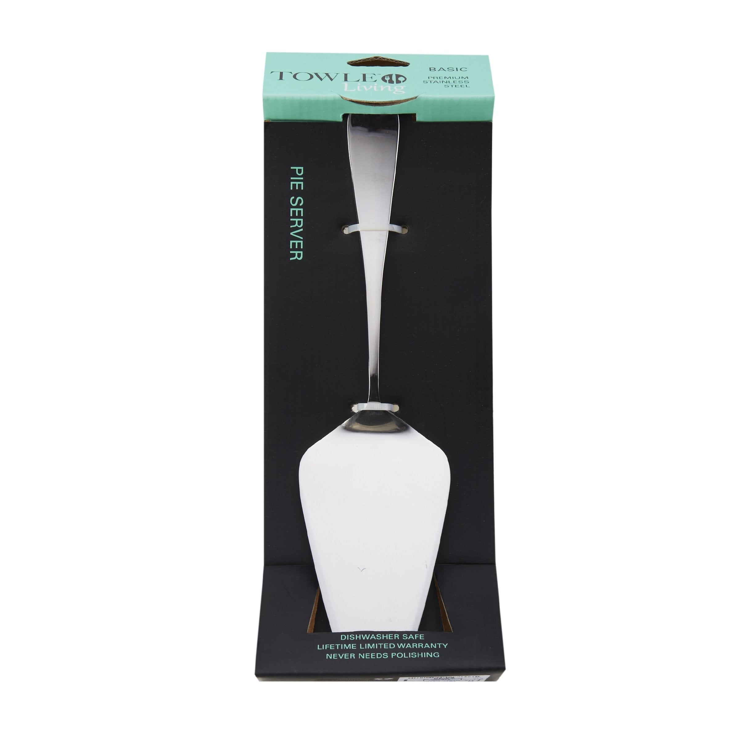 Towle Living Basic Stainless Steel Pie Server