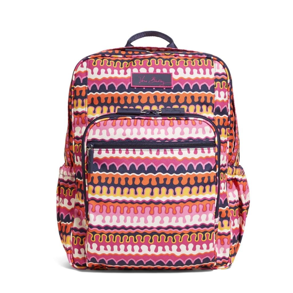 Vera Bradley Lighten Up Lunch Mate Rio Squiggle Fabric Meal Holder