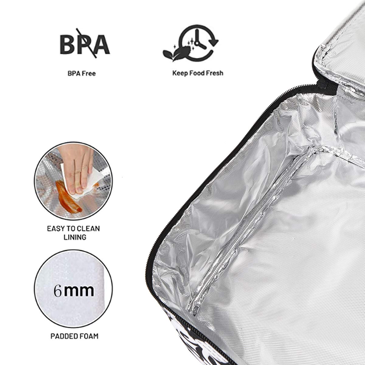 Fatolxx Insulated Casserole Dish Carrier Bag - Food Carriers For Hot Or Cold Travel Potluck Parties,Picnic,Cookouts,Beach(Black
