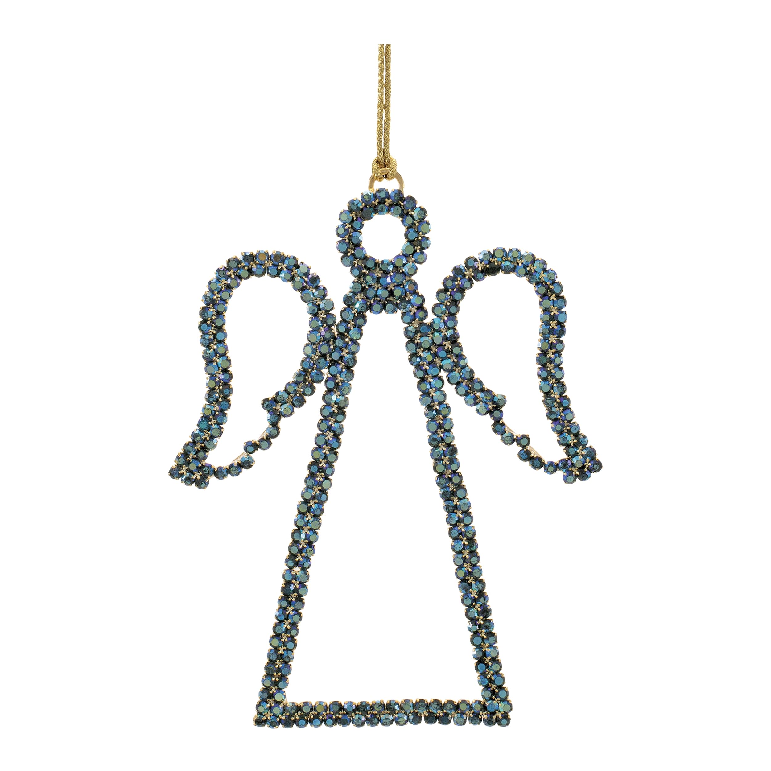 Angel Ornament (Set of 4) 5.25H Iron/Acrylic