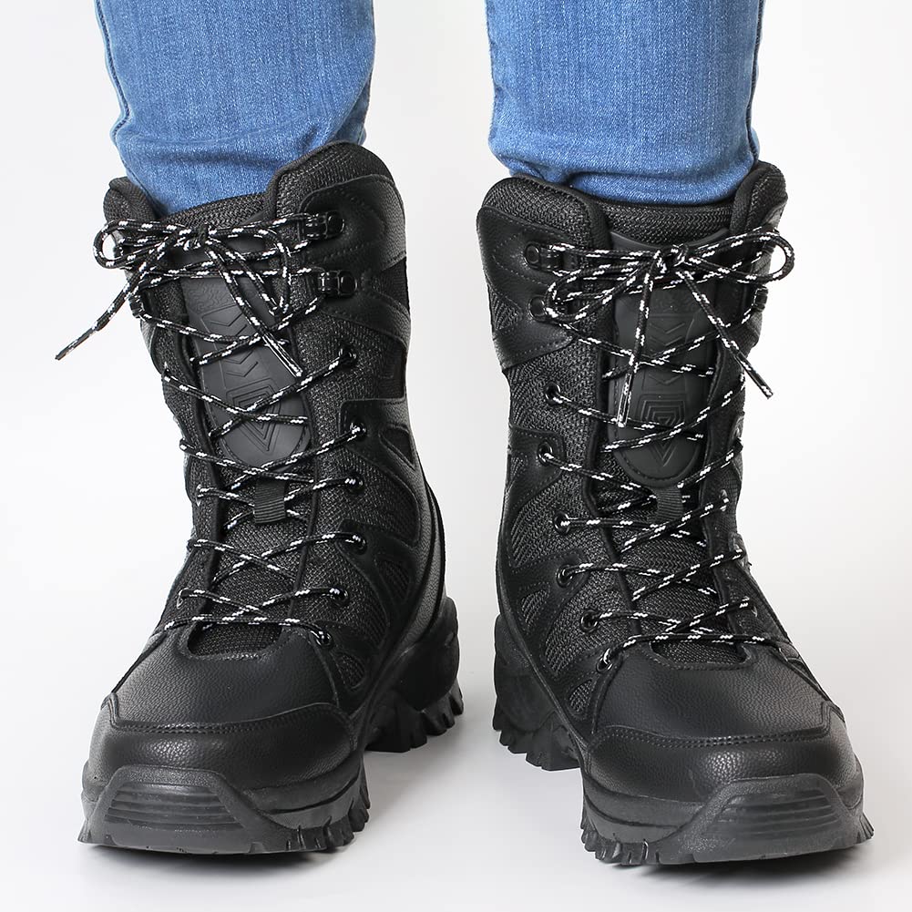 Upugo 3 Pair Boot Shoe Laces, Round Shoelaces For Athletic Running Hiking Sneakers Shoes Boot