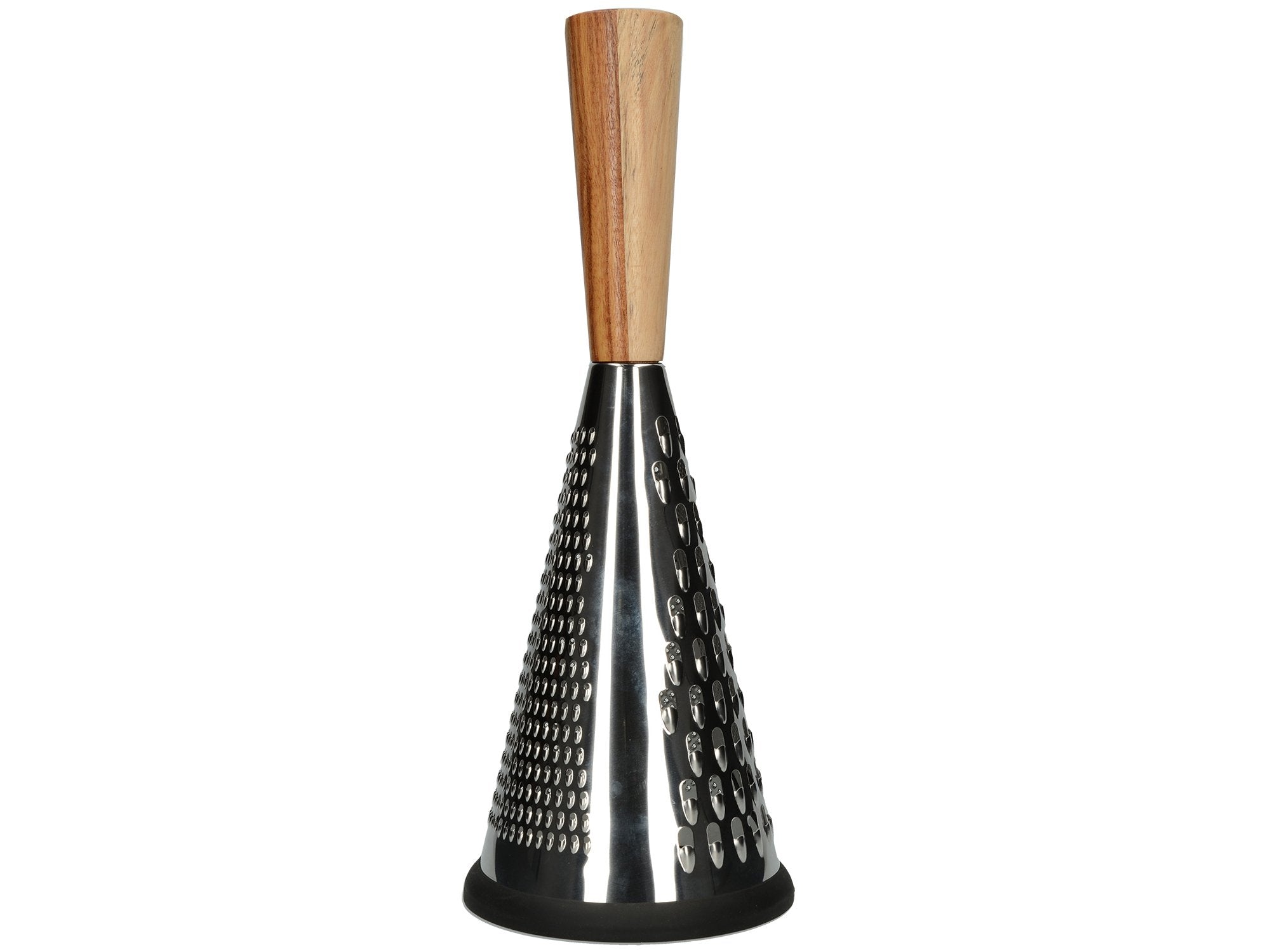 Gourmet Cheese Creative Tops Vintage-Style Conical Cheese Grater With Wooden Handle, 13 X 13 X 33 Cm (5'' X 5'' X 13''), Large (