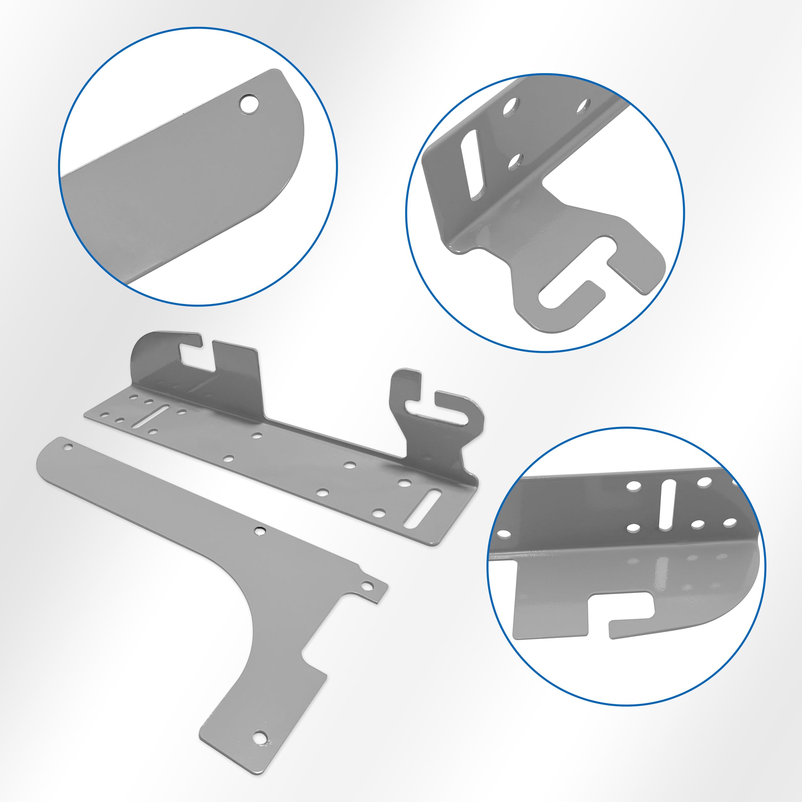 5Wb-Dmkit Door Mount Kit, Compatible With Rev-A-Shelf 5Wb1 5Wb2 5Cw2 Series Baskets