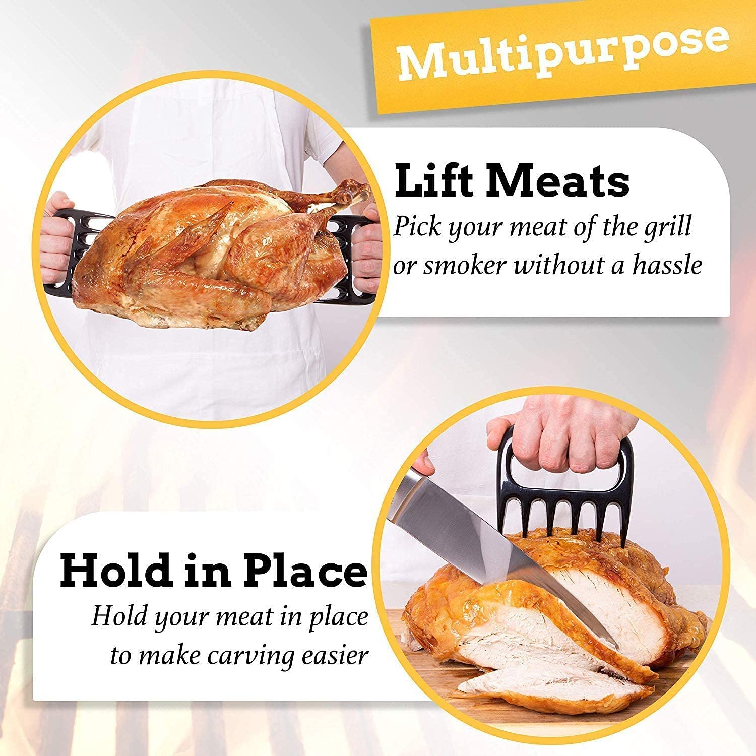 Meat Claws For Shredding, Meat Shredder Tool, Shredding Claws, Chicken Shredder Tool, Bear Claws, Bbq Claws For Shredding Meat,