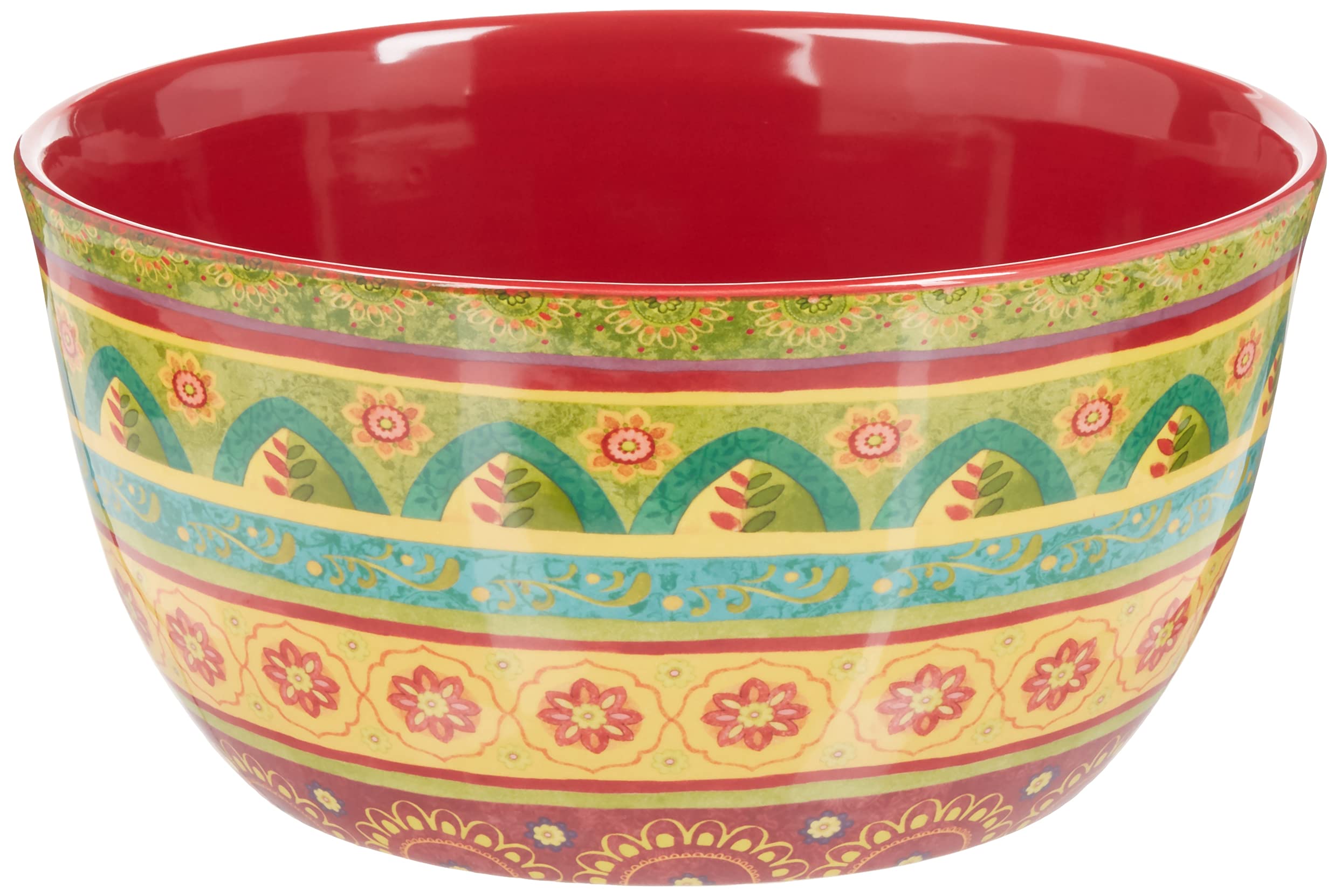Certified International Tunisian Sunset Deep Bowl, 11'' X 5.5'', Multicolor