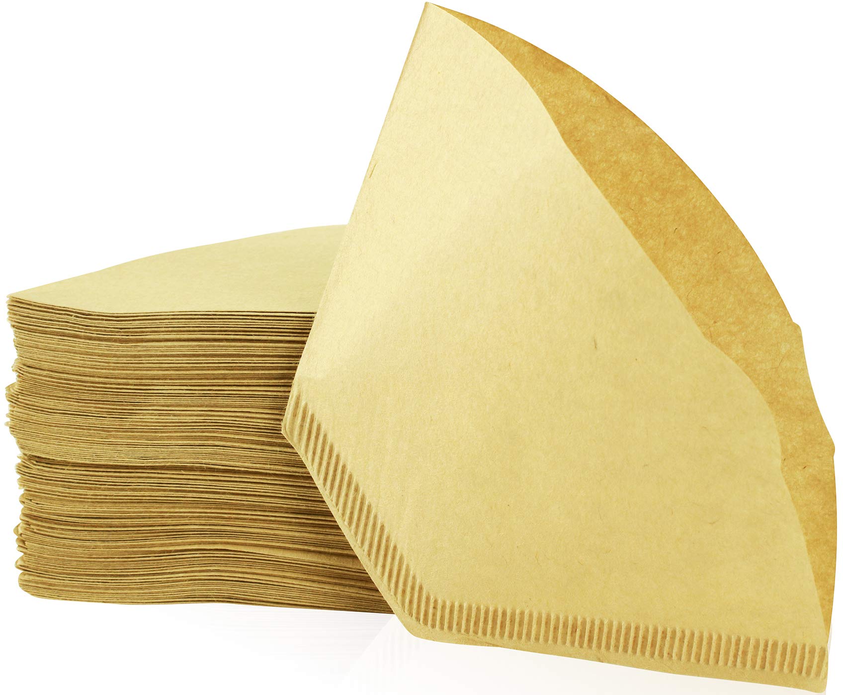 2 Cone Coffee Filters (Natural Unbleached, 100)