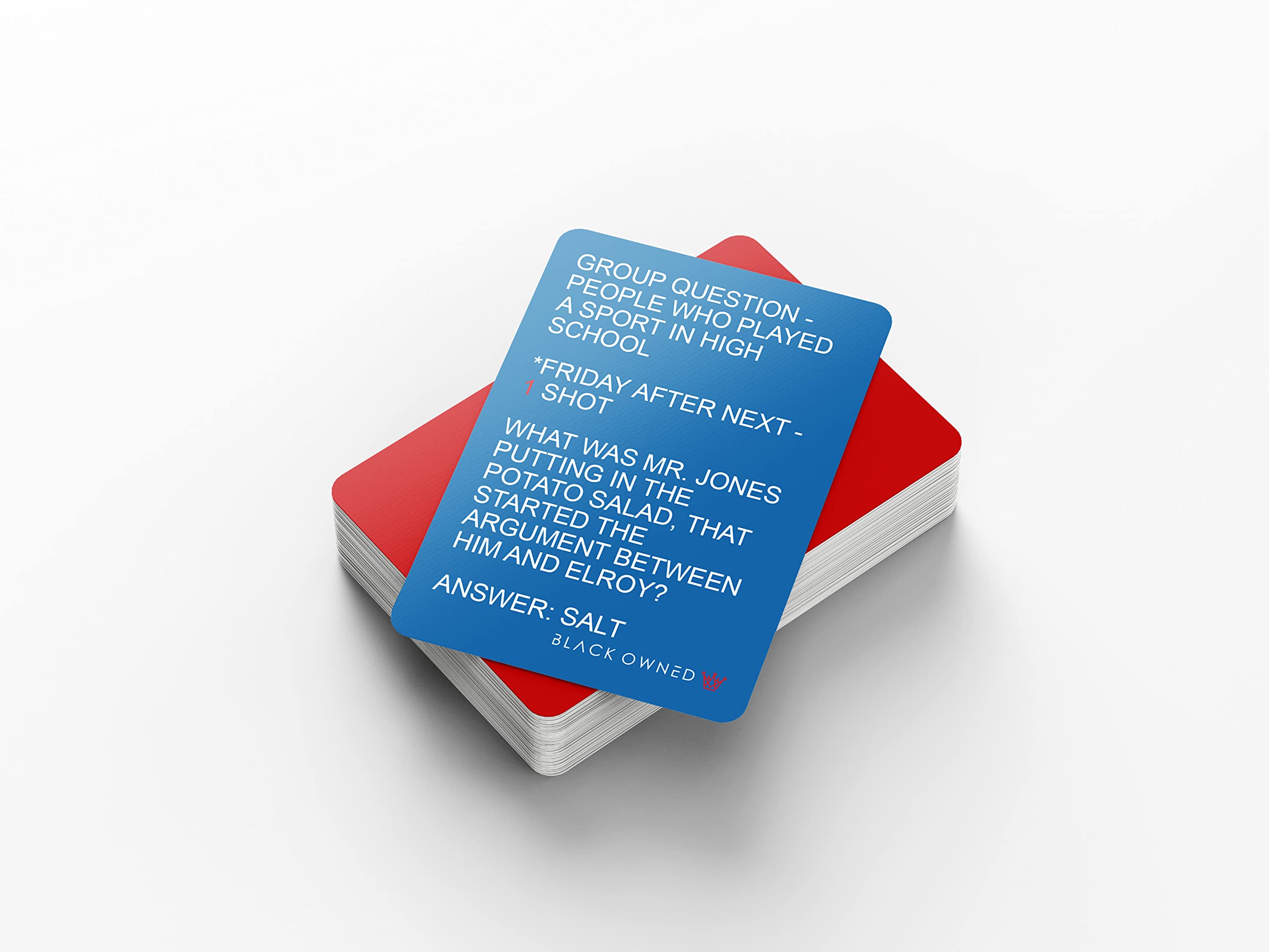 Black Owned - Party Drinking Black People Trivia Card Game - African American 90S & 2000S Movie Tv Trivia Games - Urban Party Ni