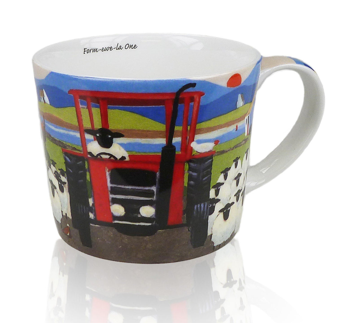 Thomas Joseph Tea Mug Form Ewe La One Mug Coffee Sheep New Bone China (11oz)