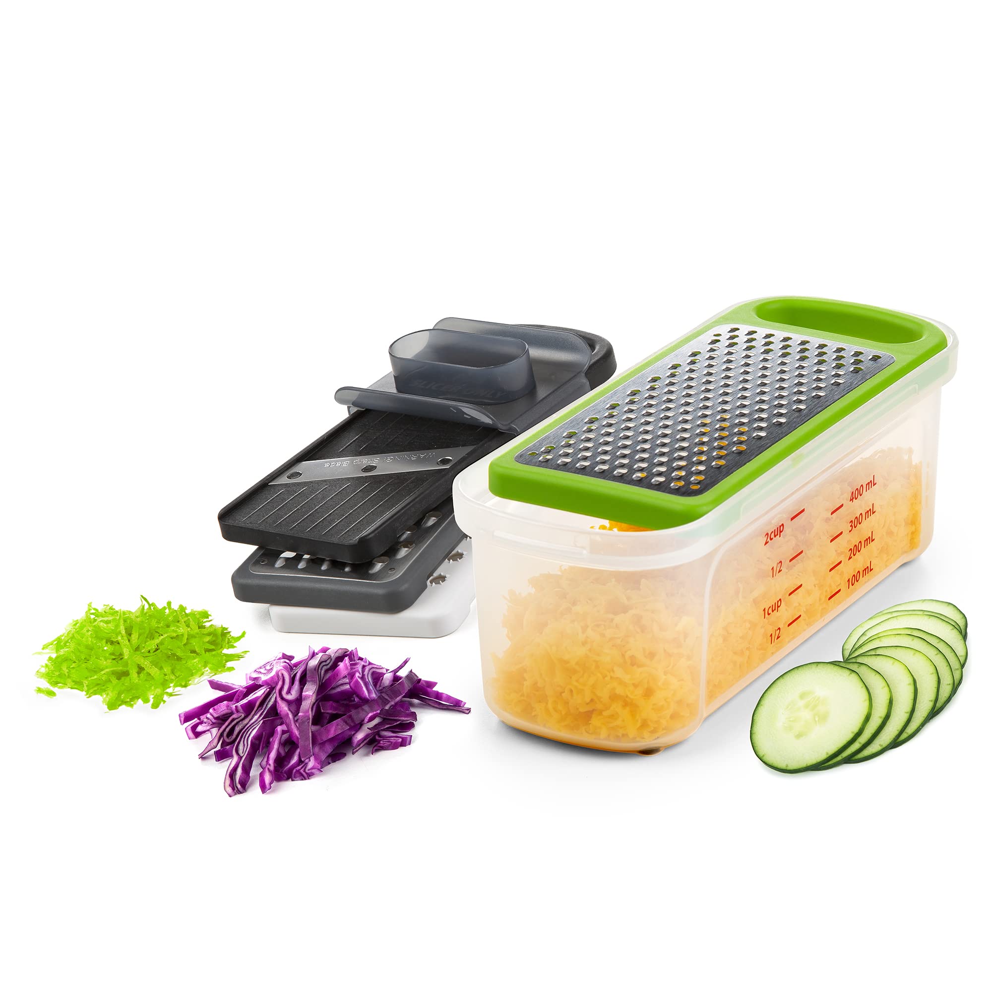 Prepworks 7 Piece Compact Grate And Slice Set