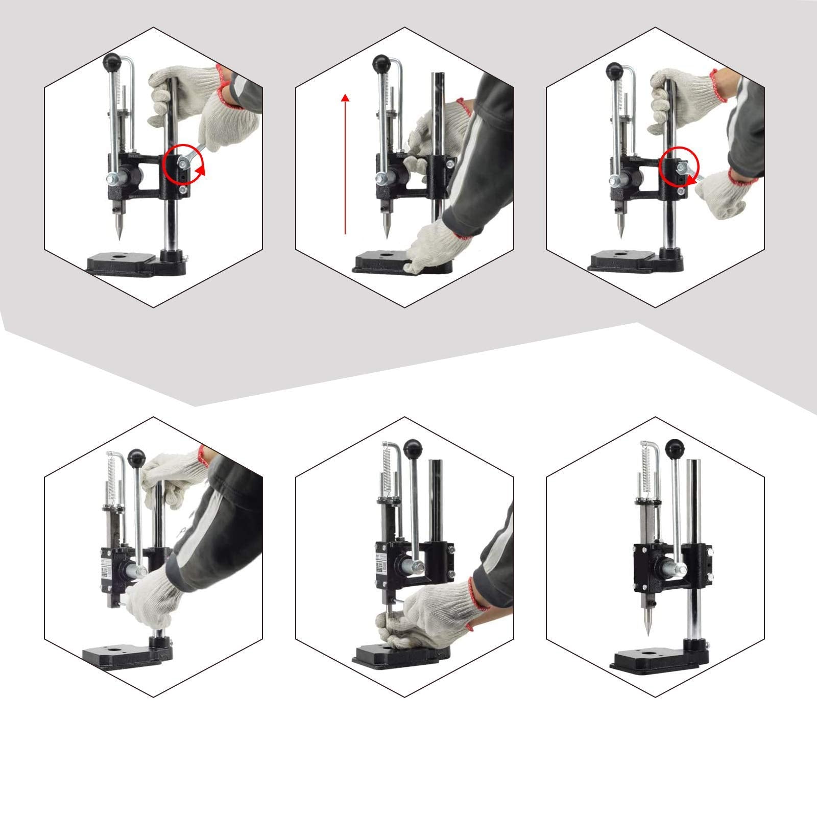 Jiawanshun Oyster Shucker Manual Oyster Shucking Machine Oyster Shell Opener Machine Oyster Opener Set Clam Opener Oyster Shelle