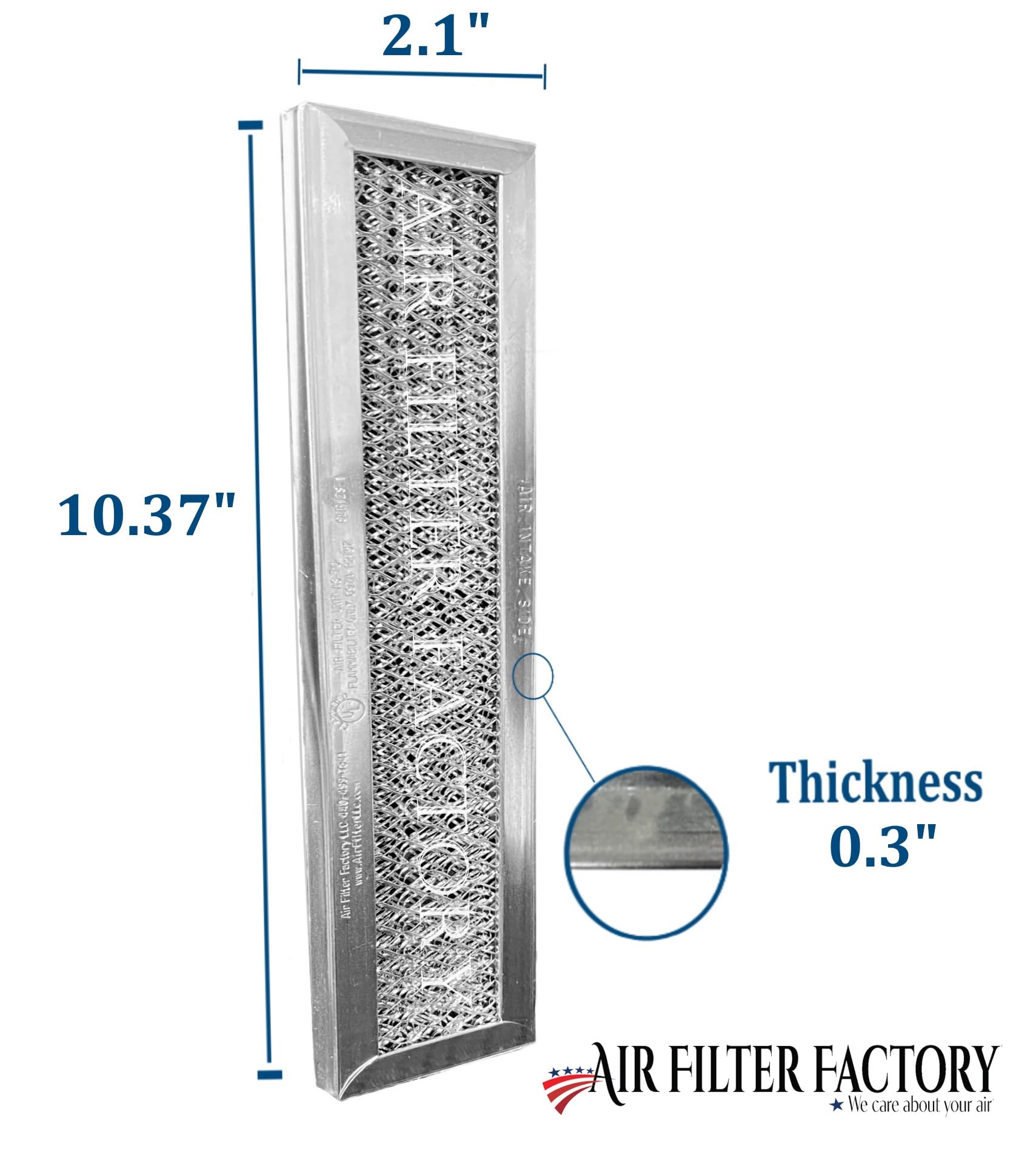 2-Pack Air Filter Factory Replacement For Frigidaire 5304464577 Microwave Oven Charcoal Carbon Filters