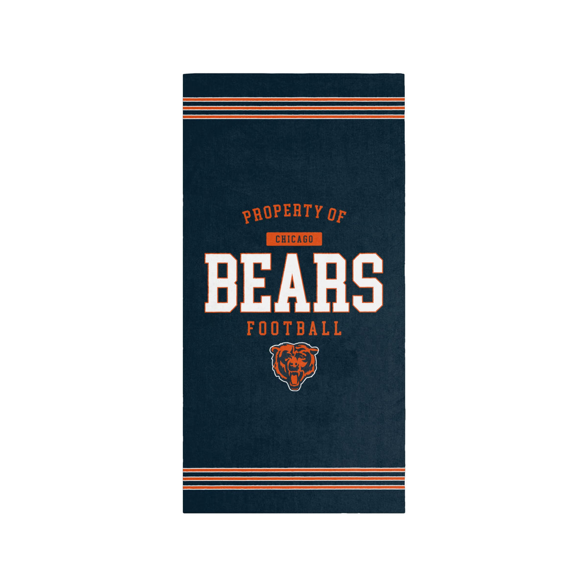 Foco Chicago Bears Nfl Property Of Beach Towel