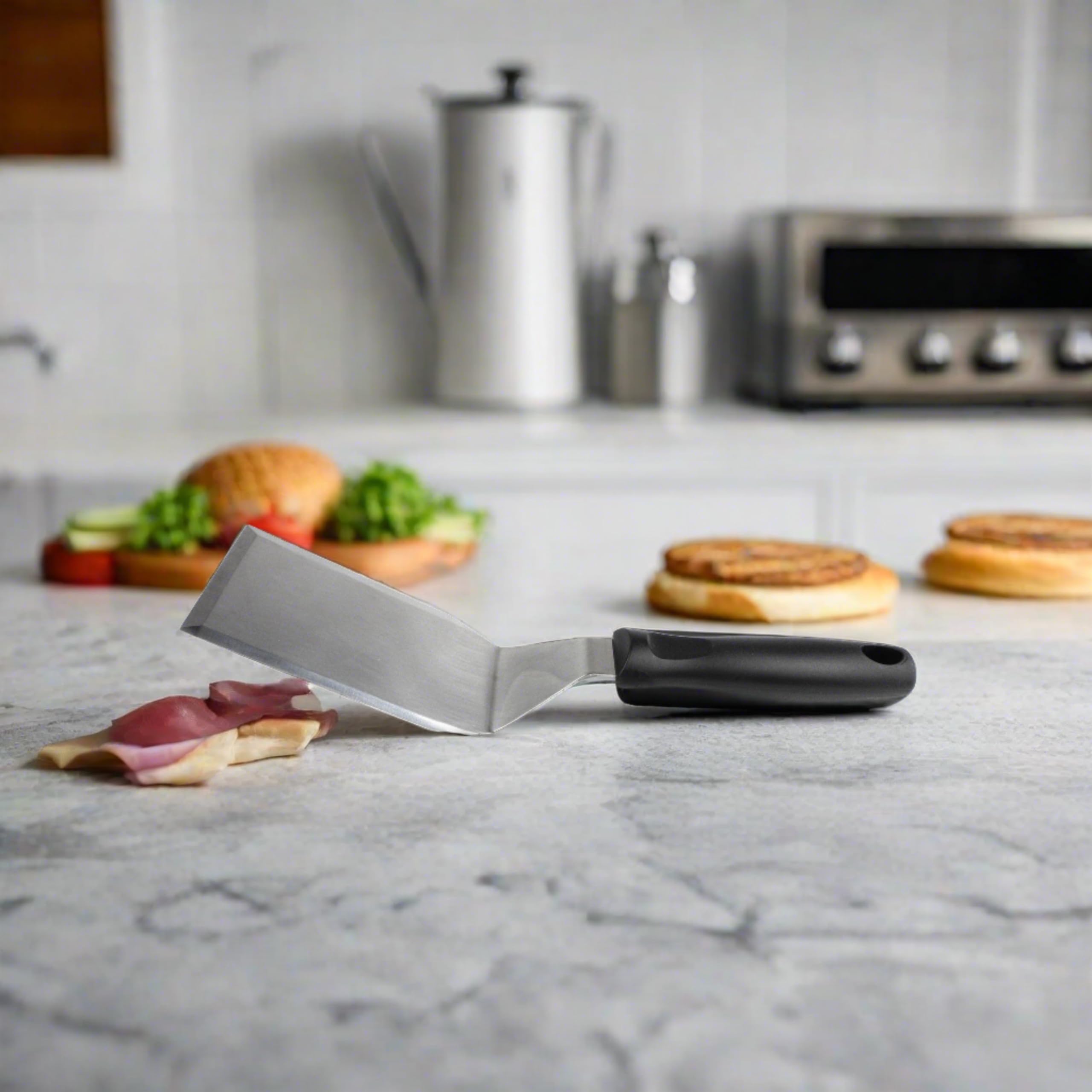 Cuisinox Stainless Steel Serving Spatula With Angled Beveled Edge,11.5'' X 2.75''