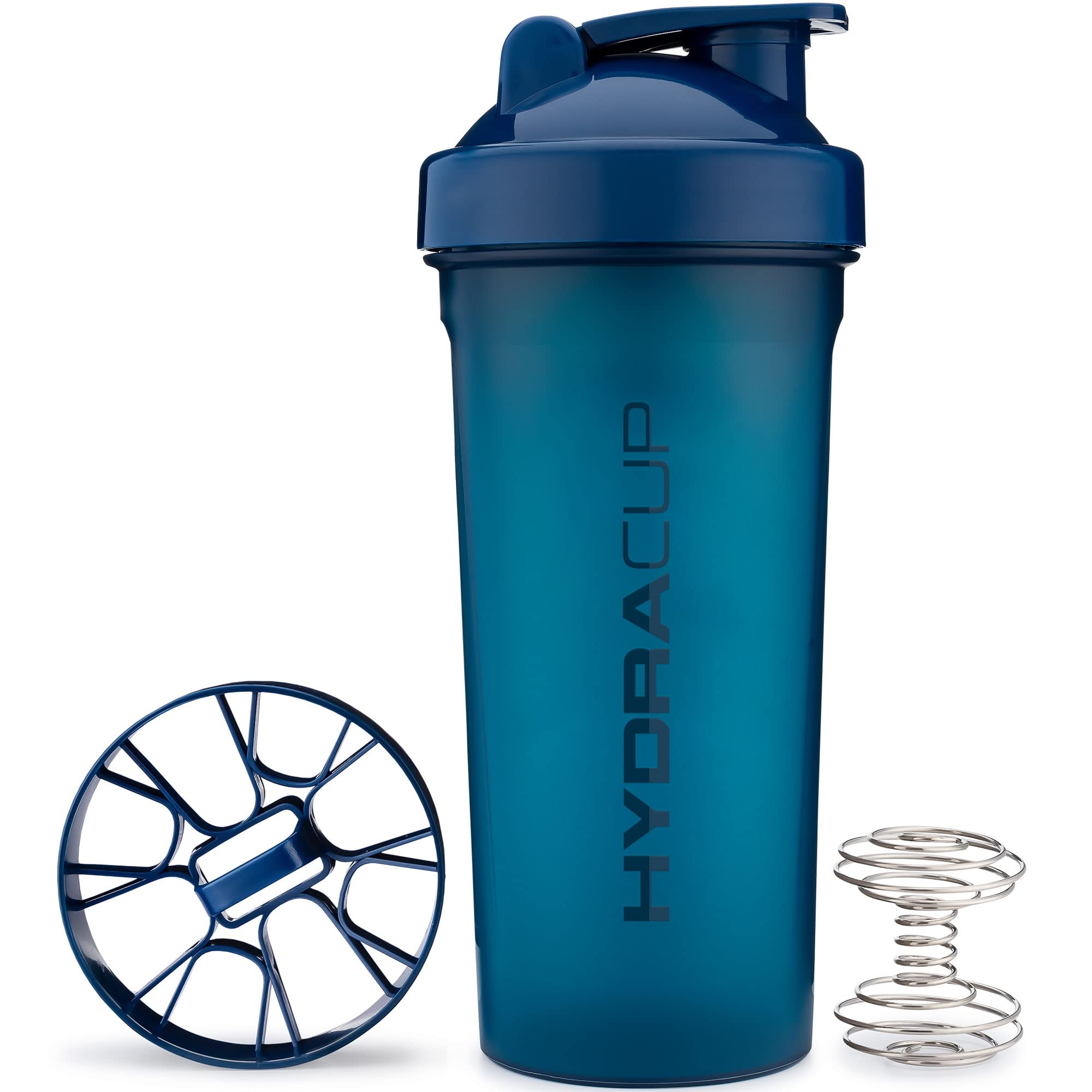 Hydra Cup [3 Pack 45 Oz Shaker Bottles For Protein Shakes, Jumbo Shaker Cups W/Ball Blender Whisk, Extra Large Shaker Bottle Wit