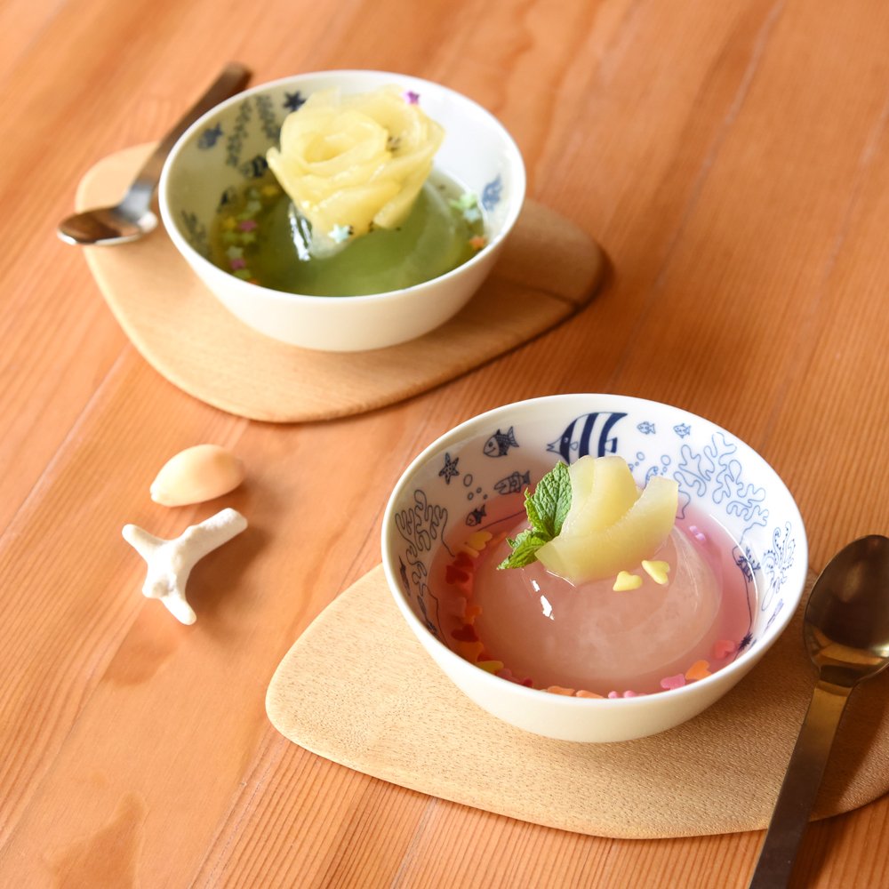 natural69 cocomarine Bowl M - Flocked Fish