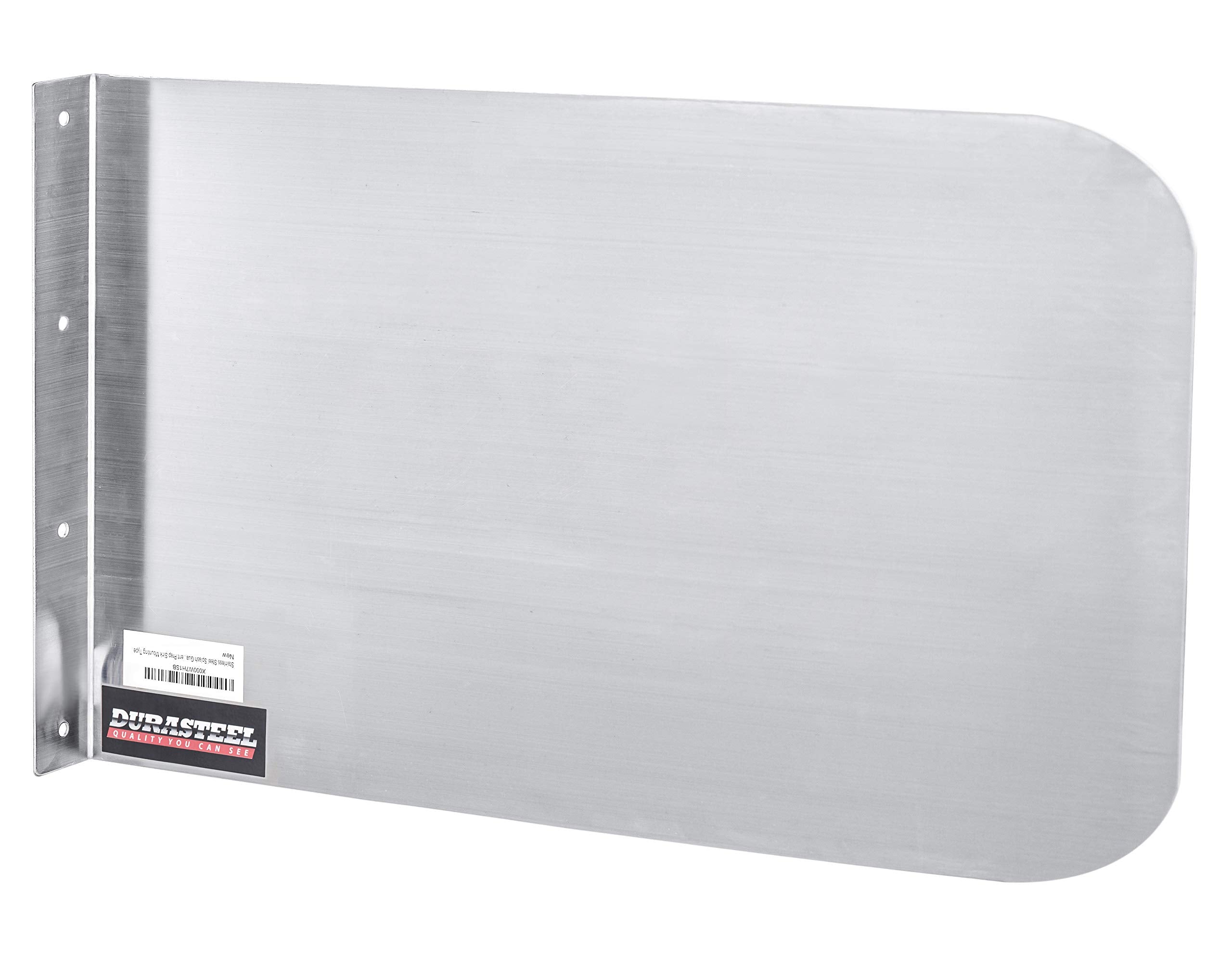 Durasteel Stainless Steel Splash Guard-26'' X 12'' Wall Mount Commercial Shield Kitchen Safety & Hygiene Cooking Splatter Screen